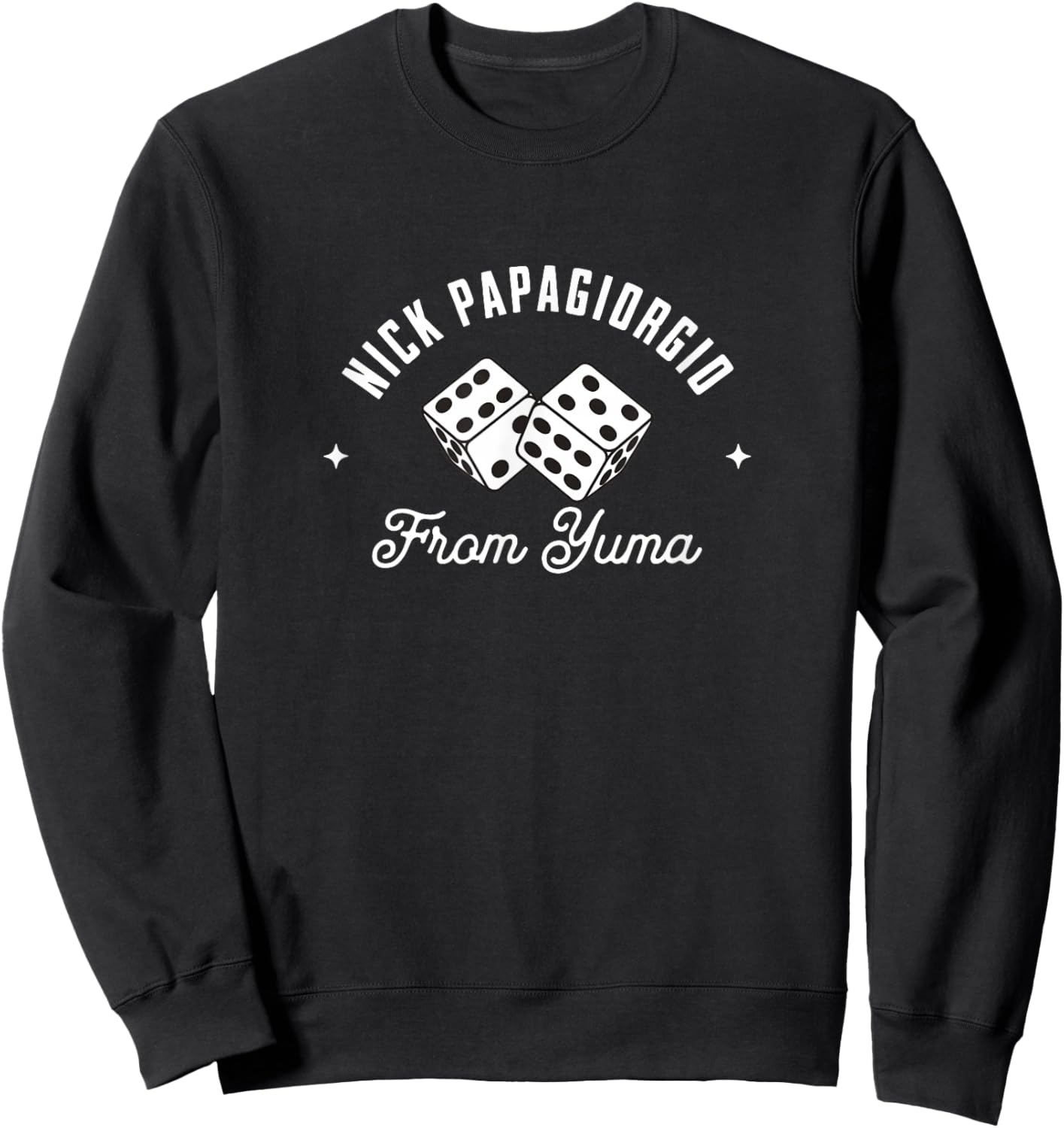 Nick Papagiorgio - From Yuma Sweatshirt - Sweatshirt | Black