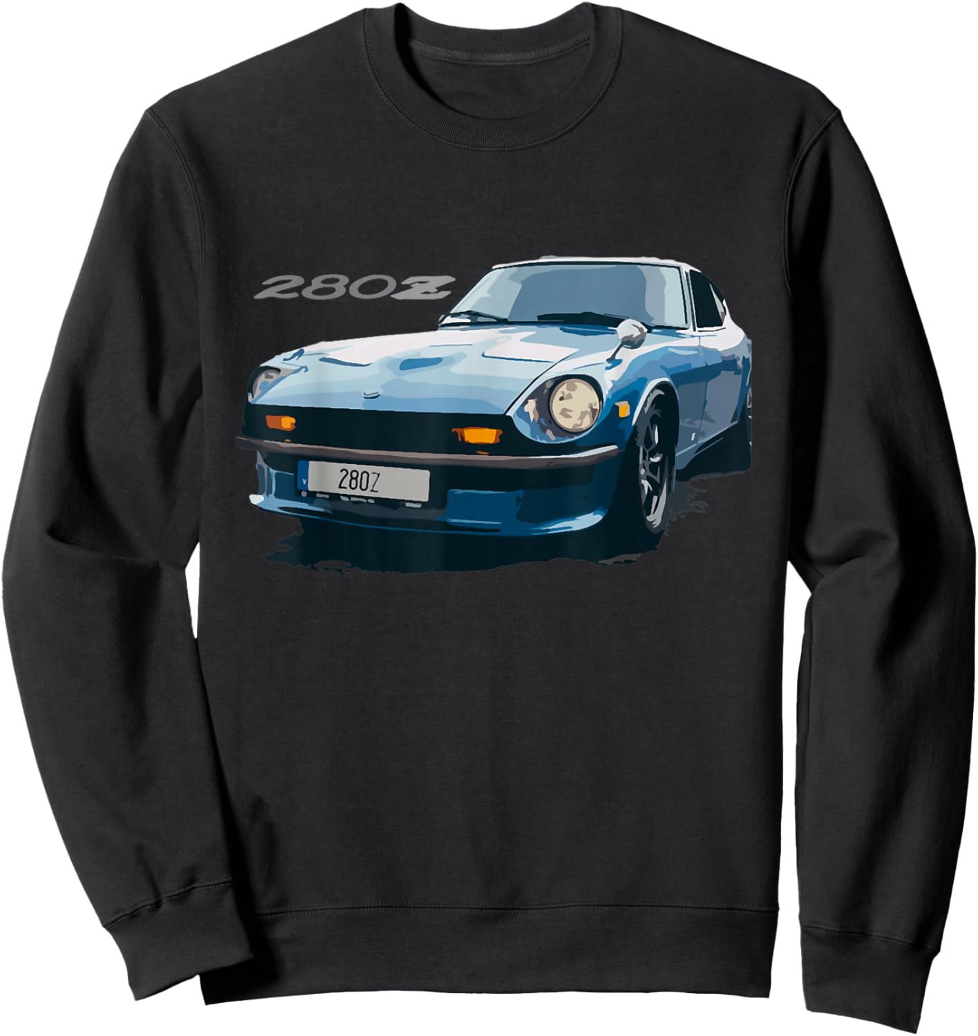 280z Sports Car Sweatshirt - Sweatshirt | Black