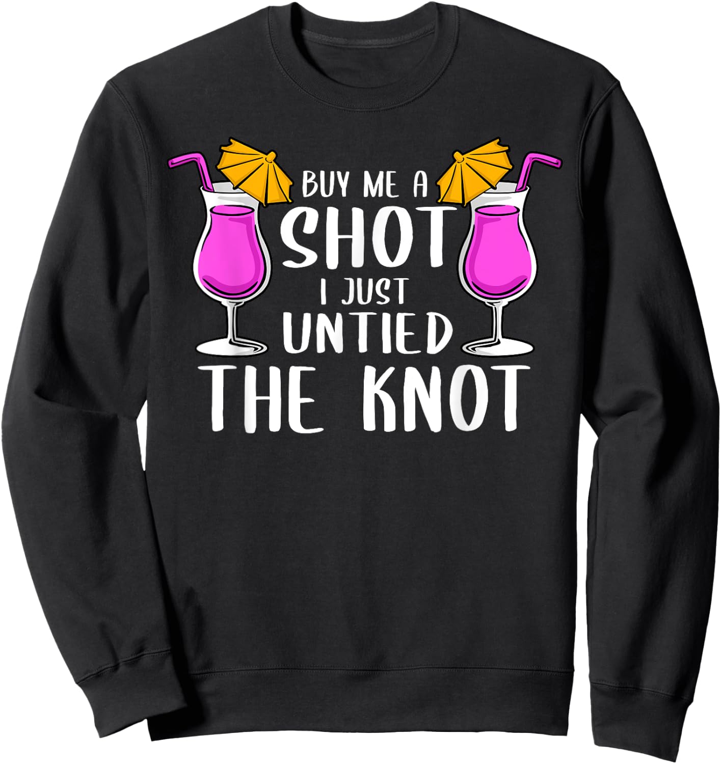 Funny Divorce Gift Women Men Just Divorced Separated Single Sweatshirt - Sweatshirt | Black