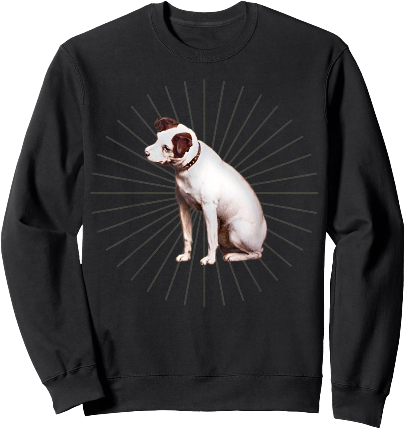His Master's Voice RCA Victor Nipper Dog Women Kids Sweatshirt - Sweatshirt | Black