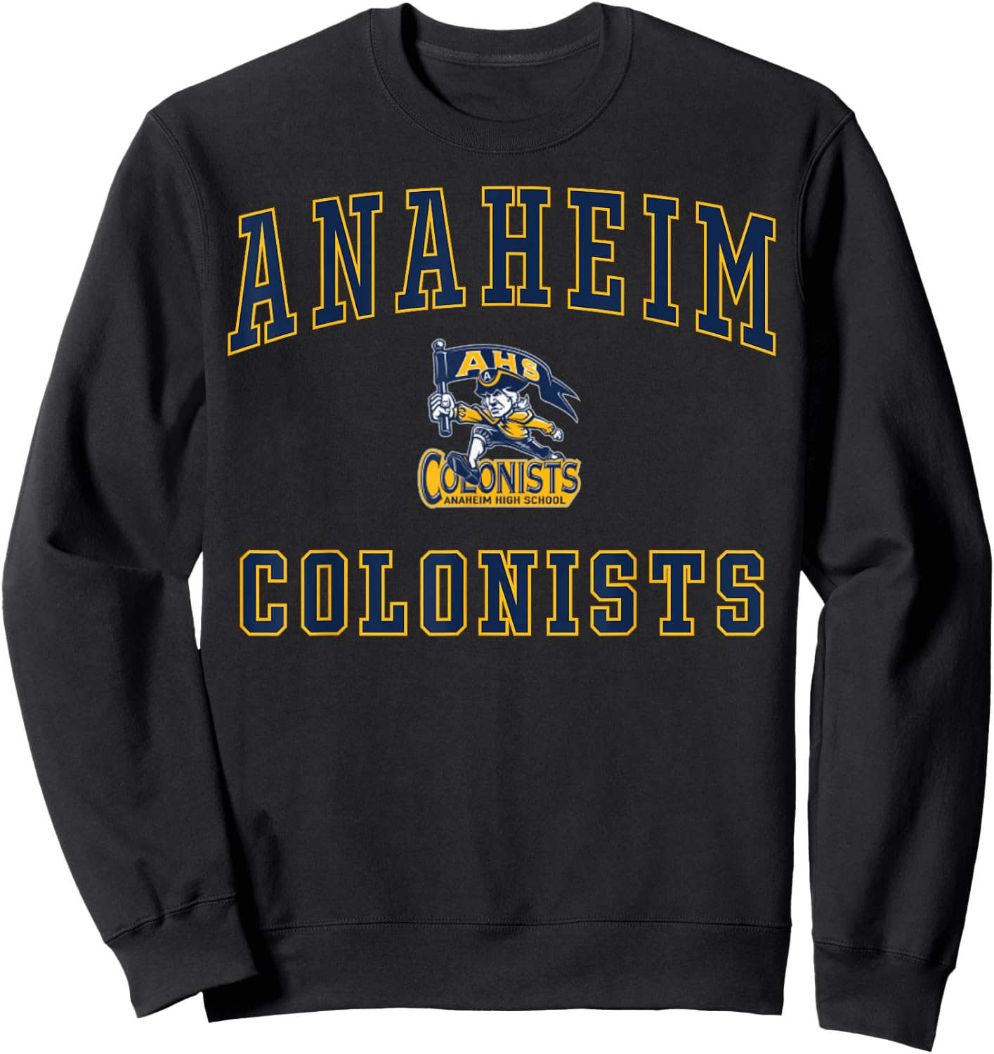 Anaheim High School Colonists C1 Sweatshirt - Sweatshirt | Black