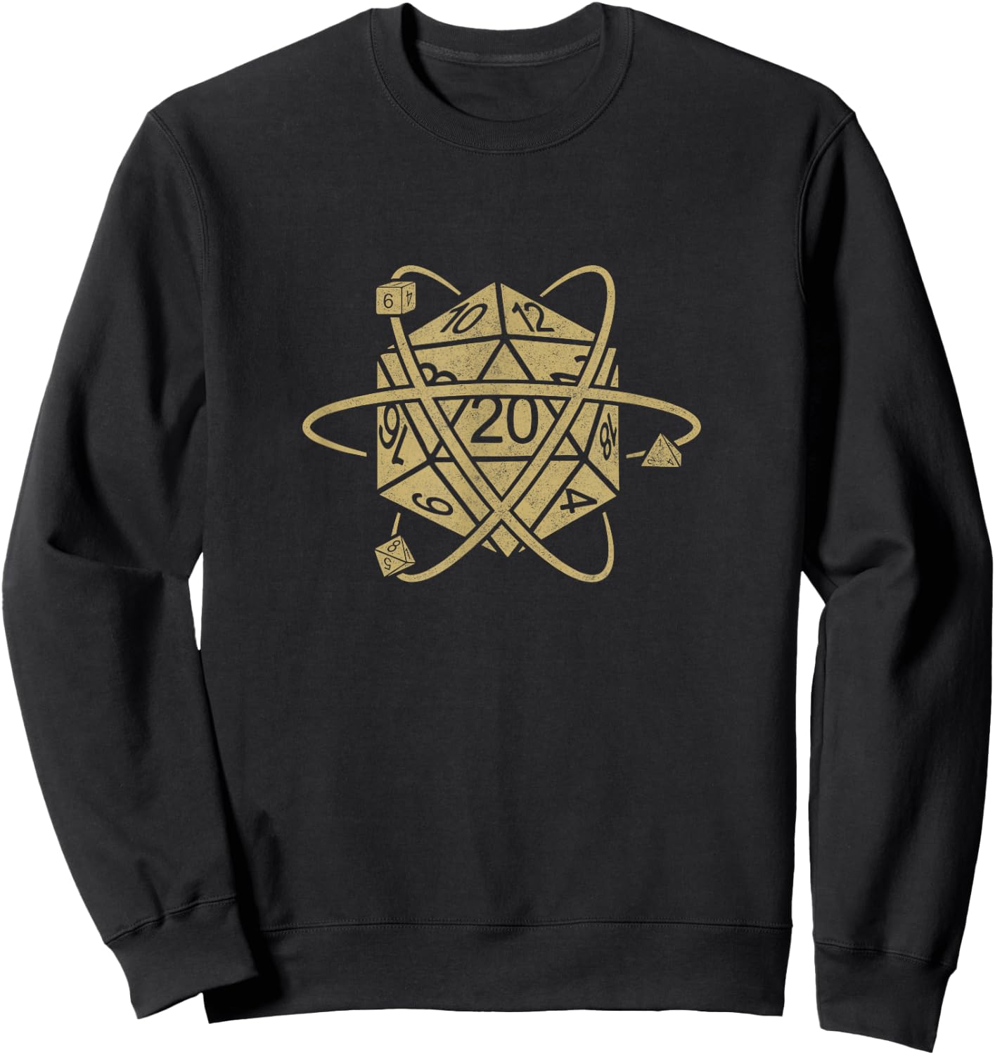 Tabletop RPG Vintage Game Shirt Master Role Playing Game Sweatshirt - Sweatshirt | Black