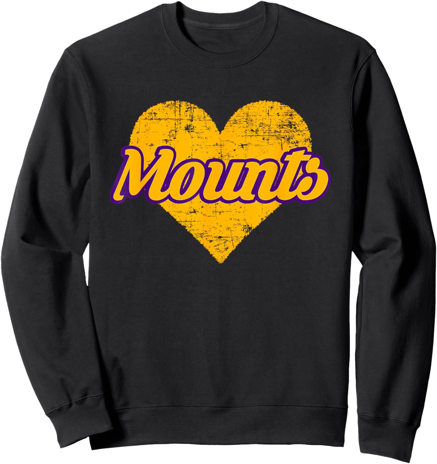 Ephrata Mounts Over Heart Sweatshirt - Sweatshirt | Black