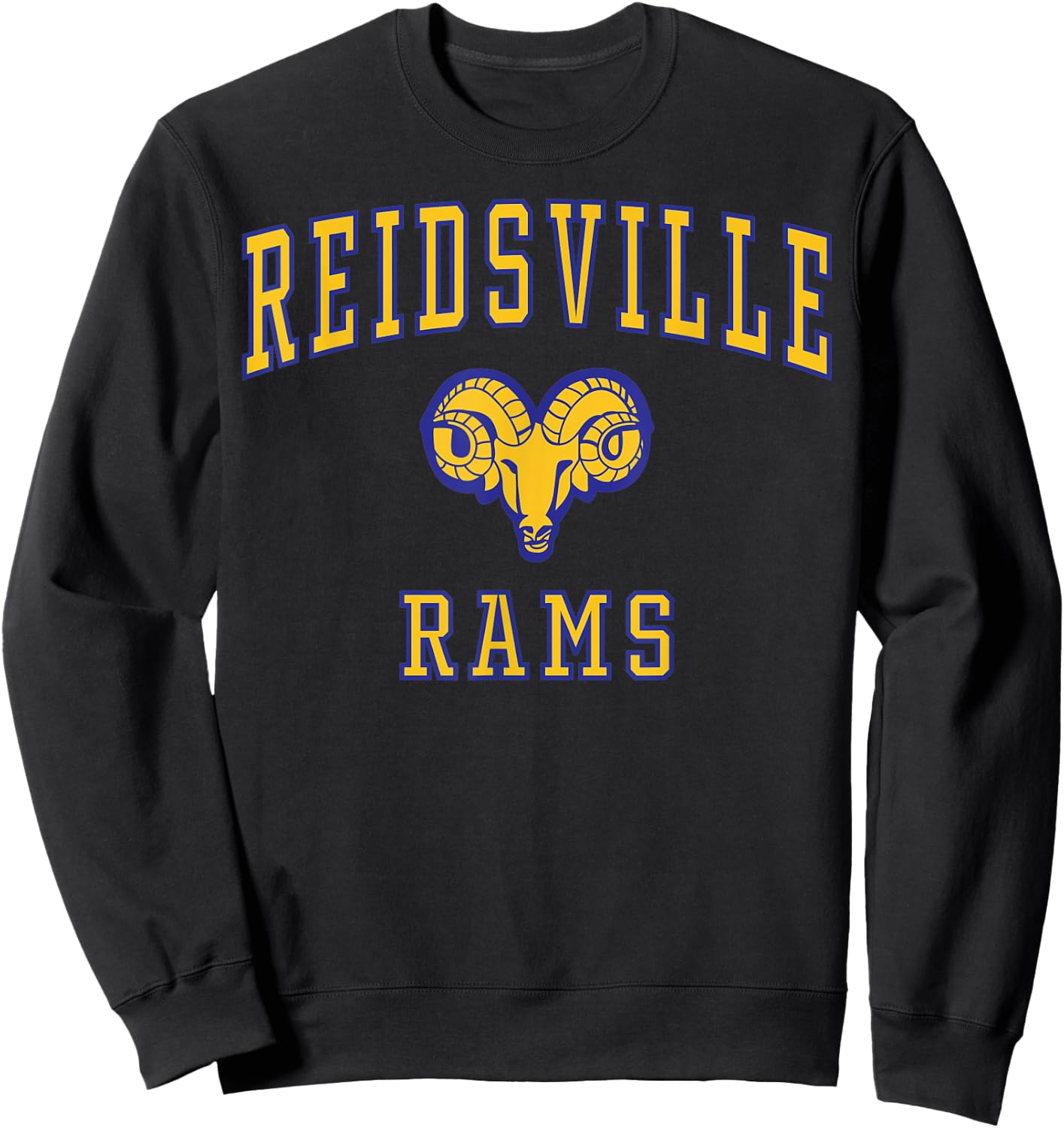 Reidsville High School Rams C1 Sweatshirt - Sweatshirt | Black