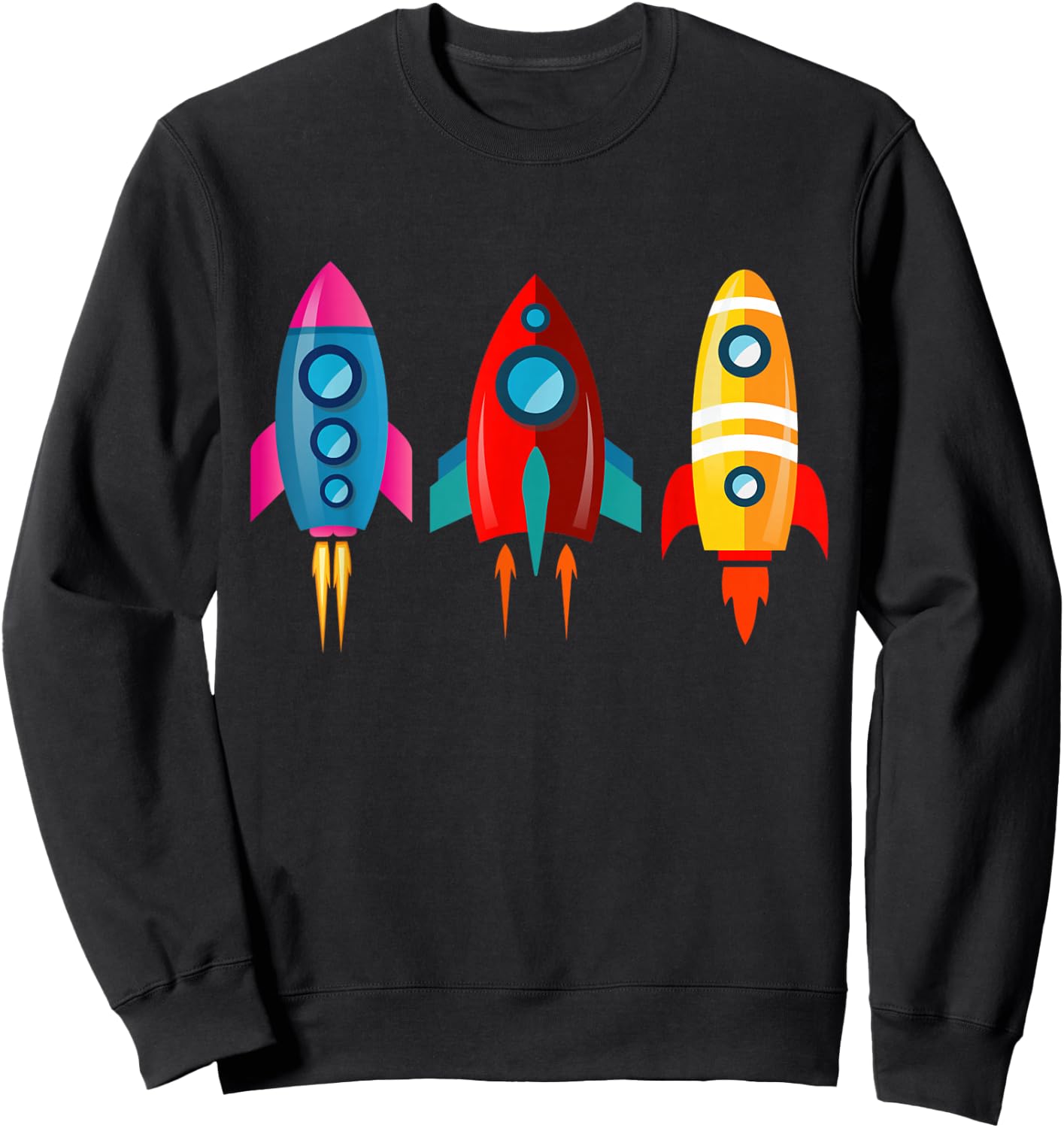 Kosmos Universe Astronaut Sweatshirt - Sweatshirt | Black