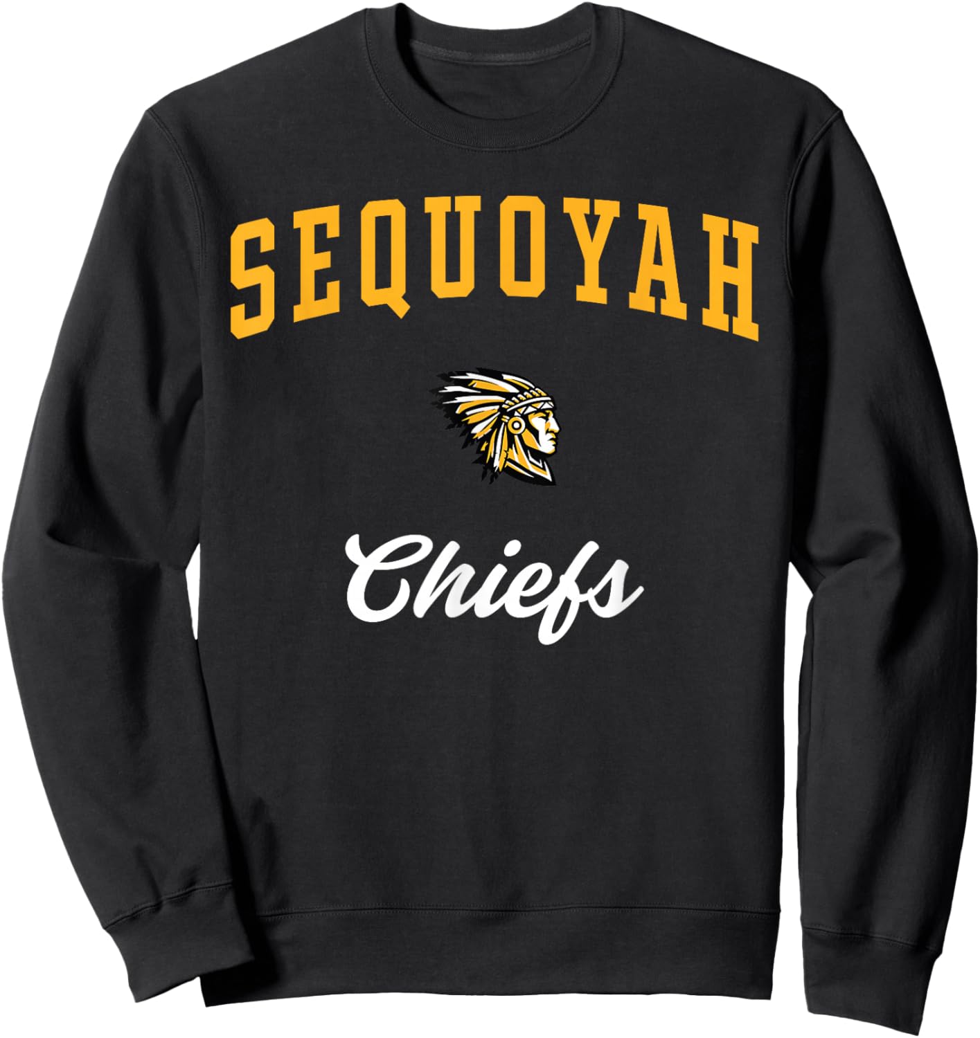 Sequoyah High School Chiefs Sweatshirt - Sweatshirt | Black