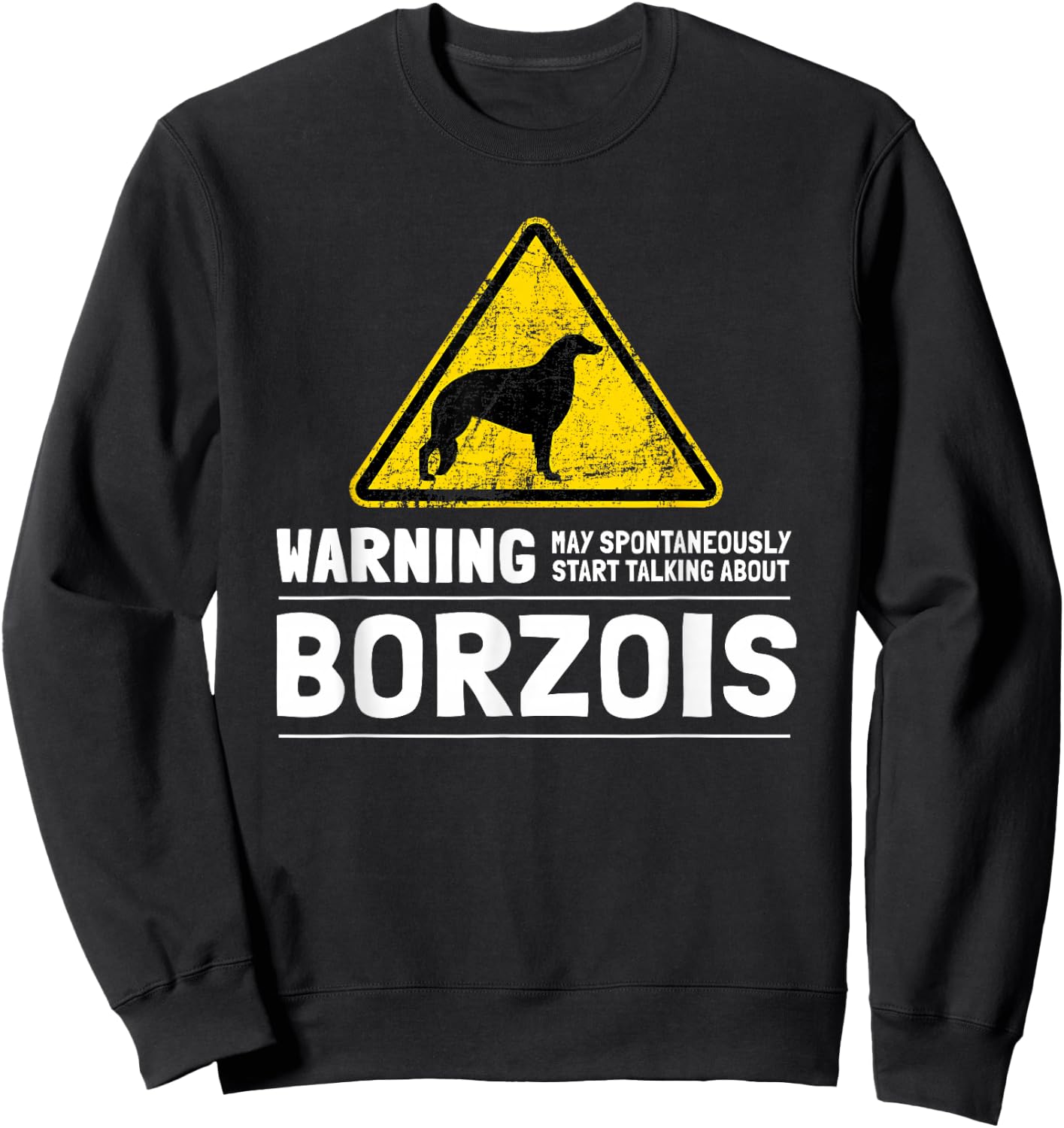 Borzoi Sweatshirt - Sweatshirt | Black