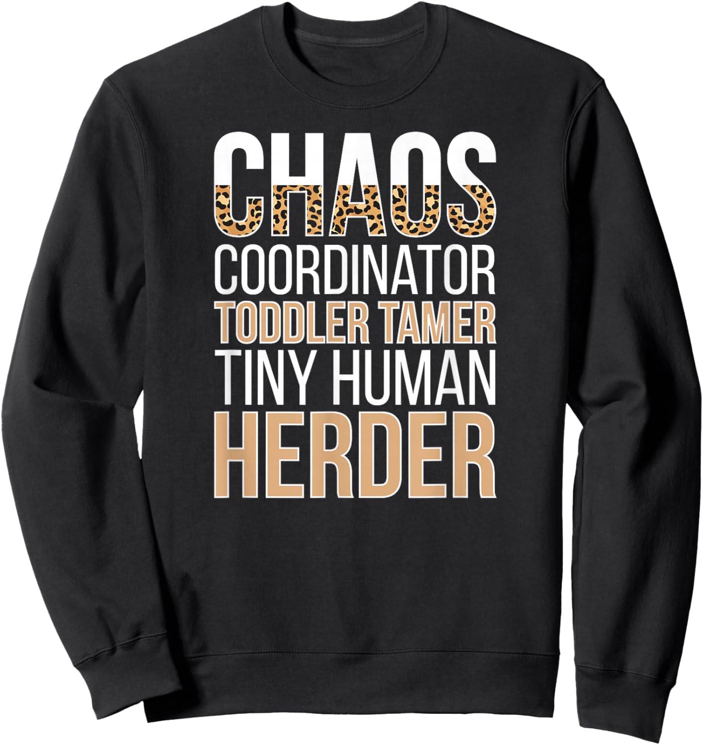 Funny Babysitting Babysitter - Black Adults' Small - Babysitter, Baby Shower, Humor Sweatshirt - Sweatshirt | Black