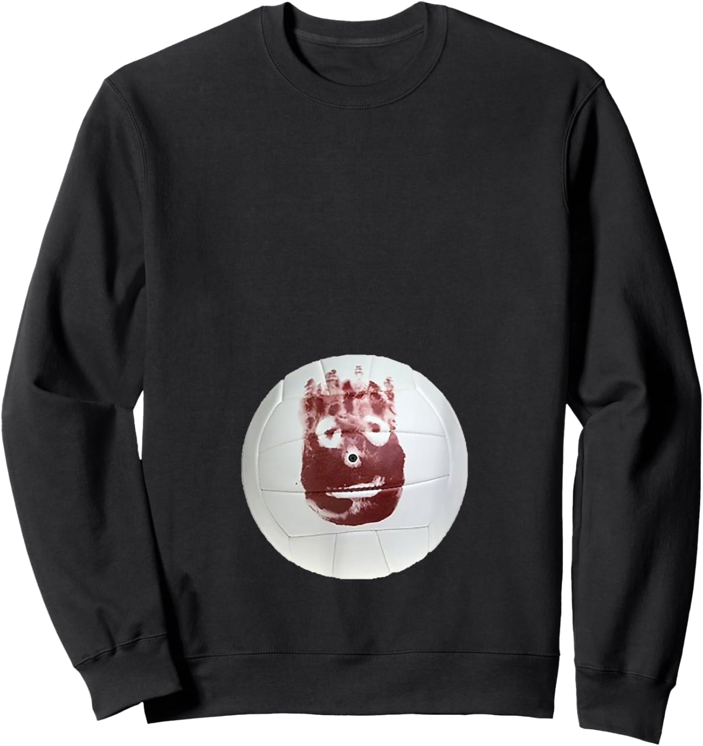 Pregnant Volleyball Sweatshirt - Sweatshirt | Black