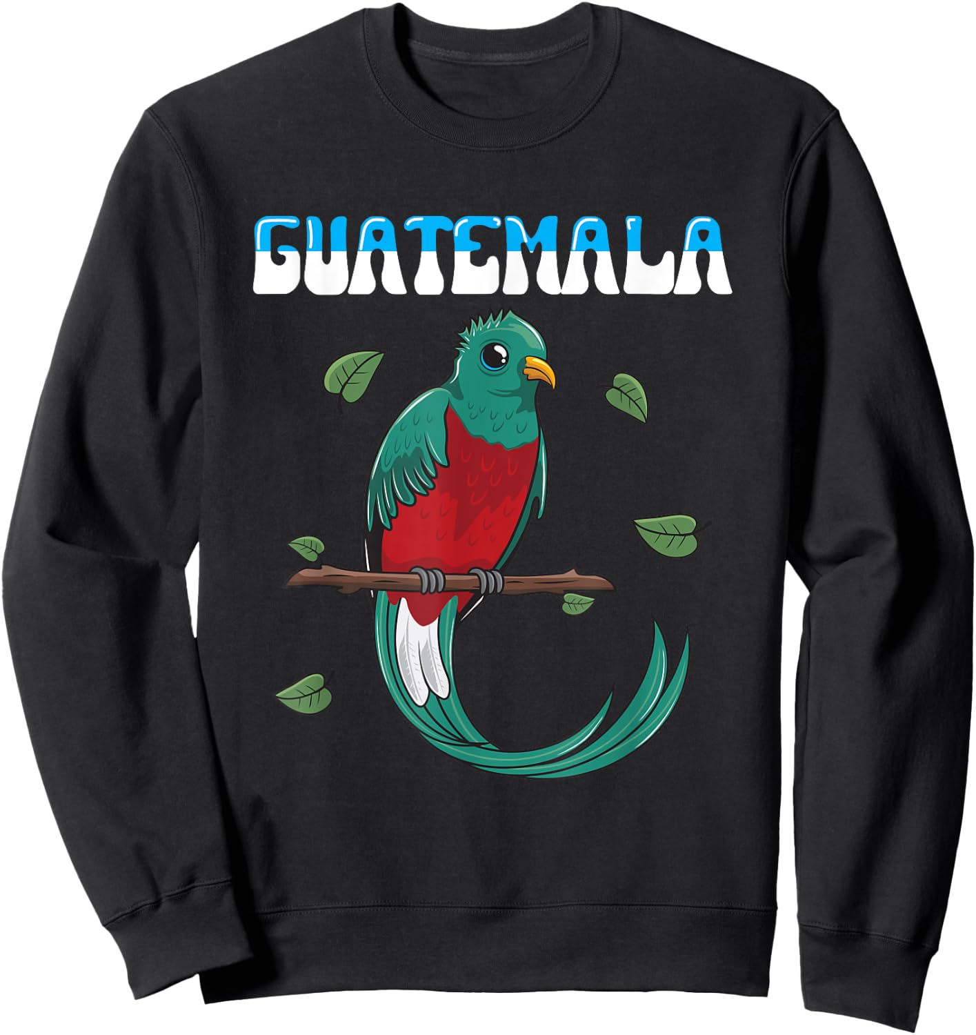 Guatemala Guatemalan Quetzal Sweatshirt - Sweatshirt | Black