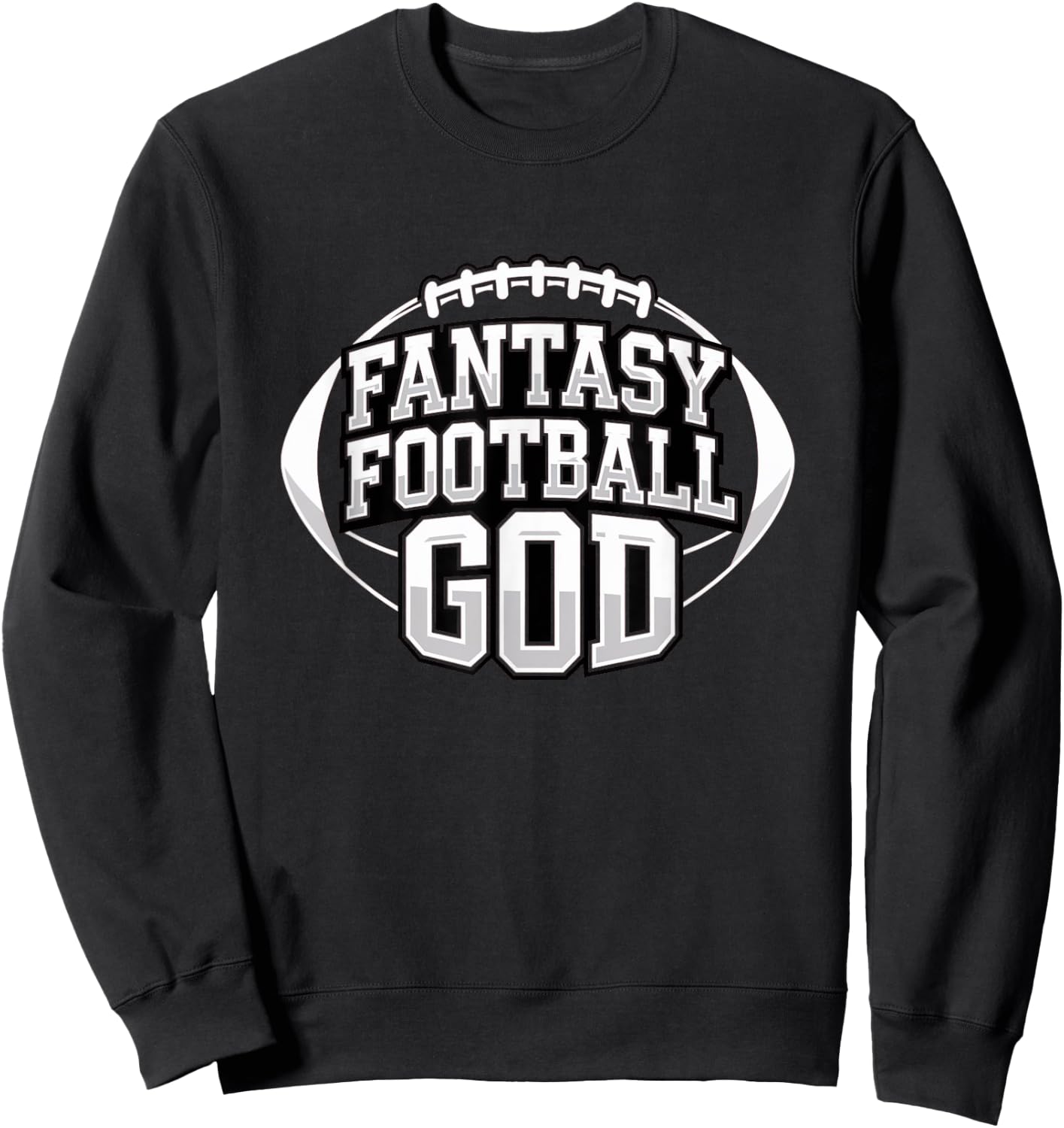 Fantasy Football God - Fantasy Football Winner Sweatshirt - Sweatshirt | Black