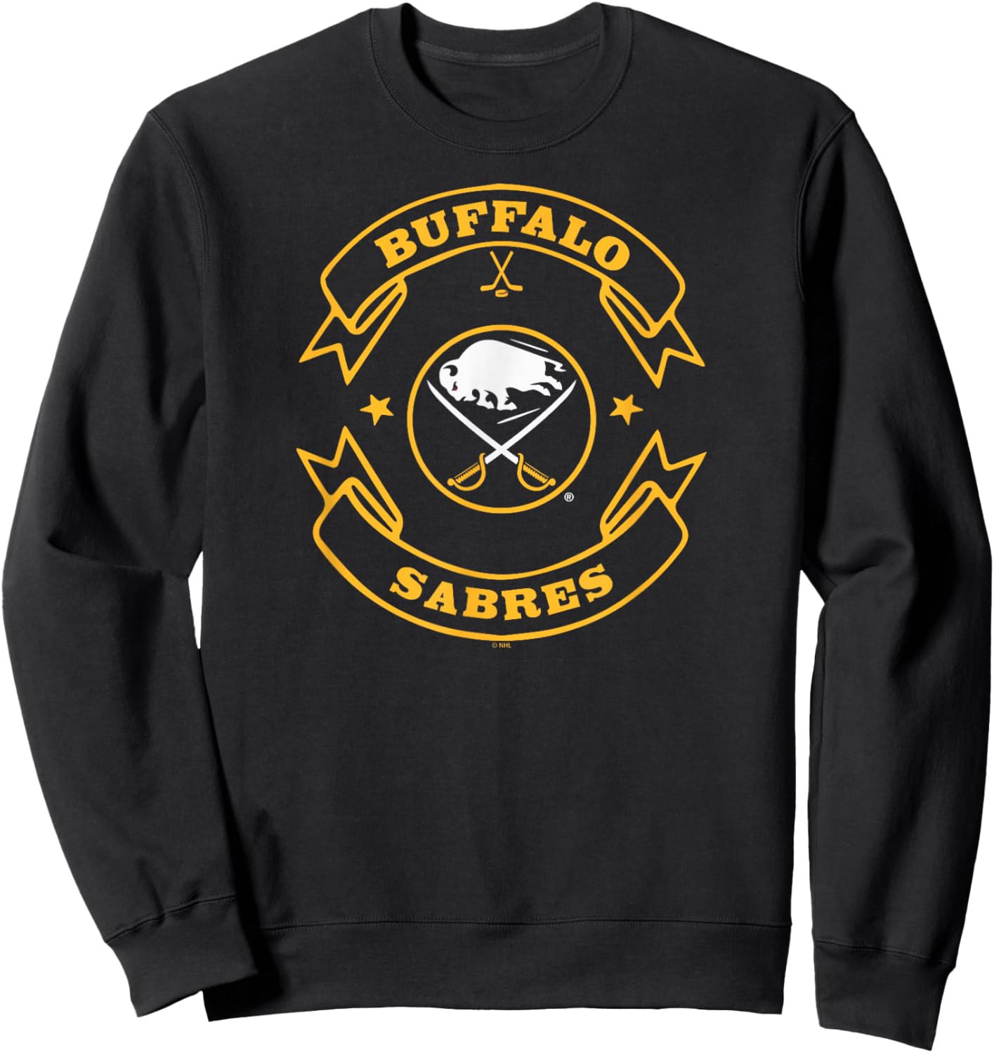 Buffalo Sabres Blaze Royal Officially Licensed Sweatshirt - Sweatshirt | Black