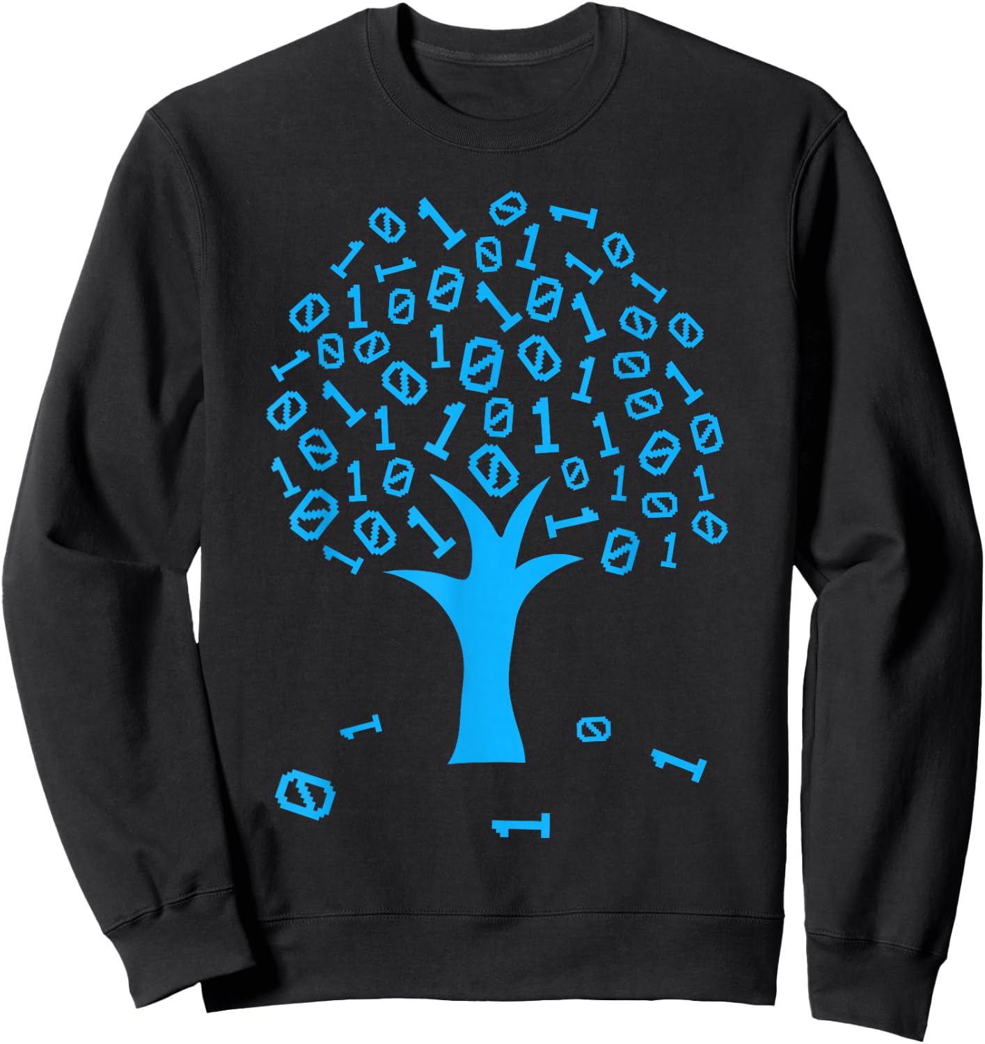 Binary Tree Computer Funny Science Lovers Coding Nerd Sweatshirt - Sweatshirt | Black