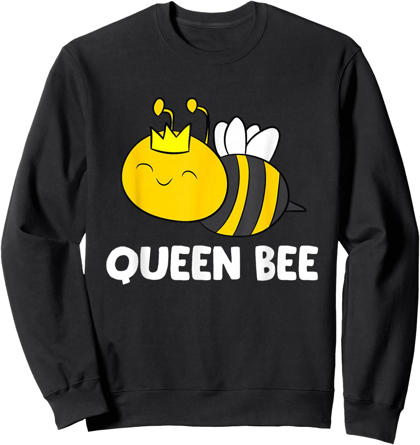 Queen Bee Love Bees Beekeeper Beekeeping Sweatshirt - Sweatshirt | Black