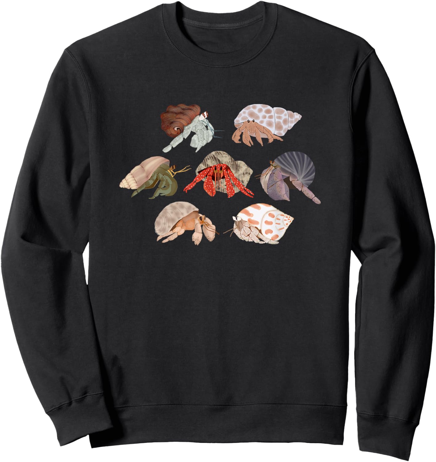 Hermit Crabs Sweatshirt - Sweatshirt | Black