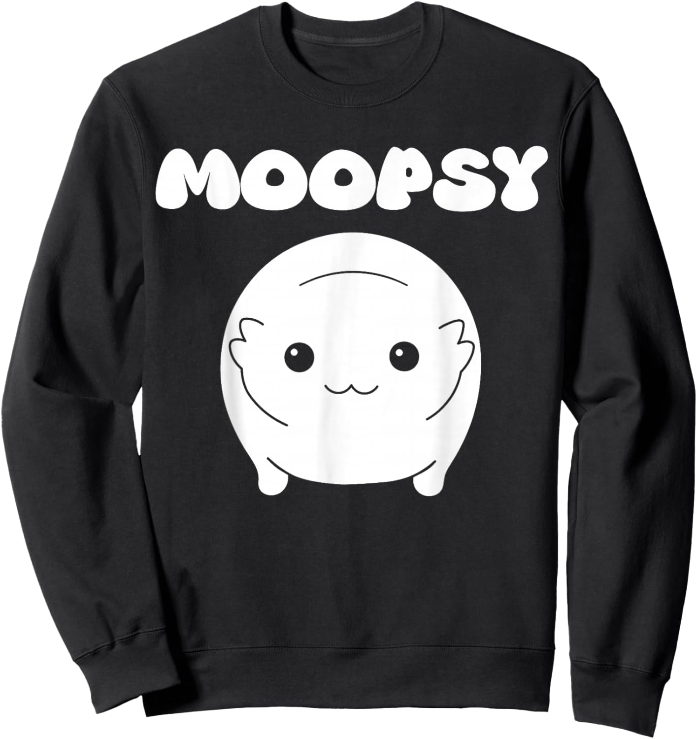 Moopsy No Bones Cute For Girls Boys Kids Sweatshirt - Sweatshirt | Black