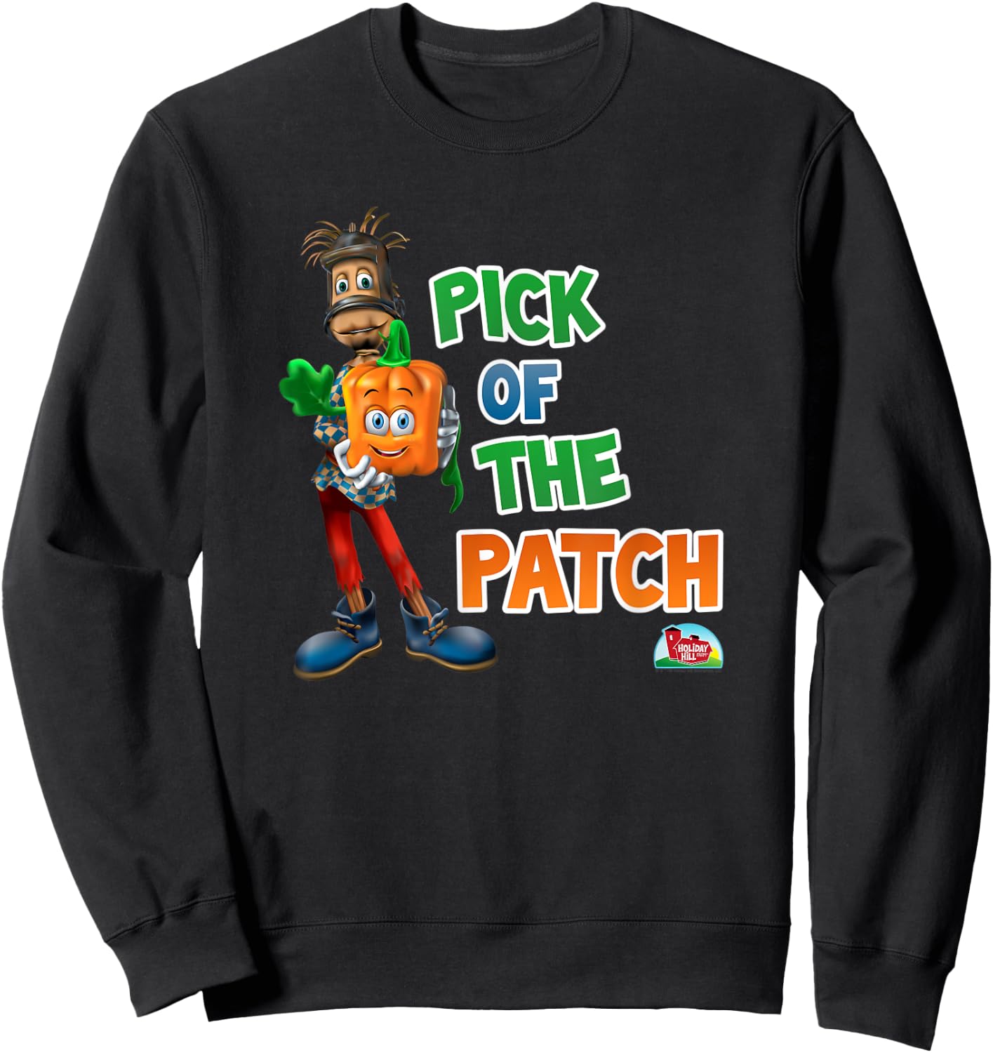 Spookley the Square Pumpkin Pick of the Patch Sweatshirt - Sweatshirt | Black