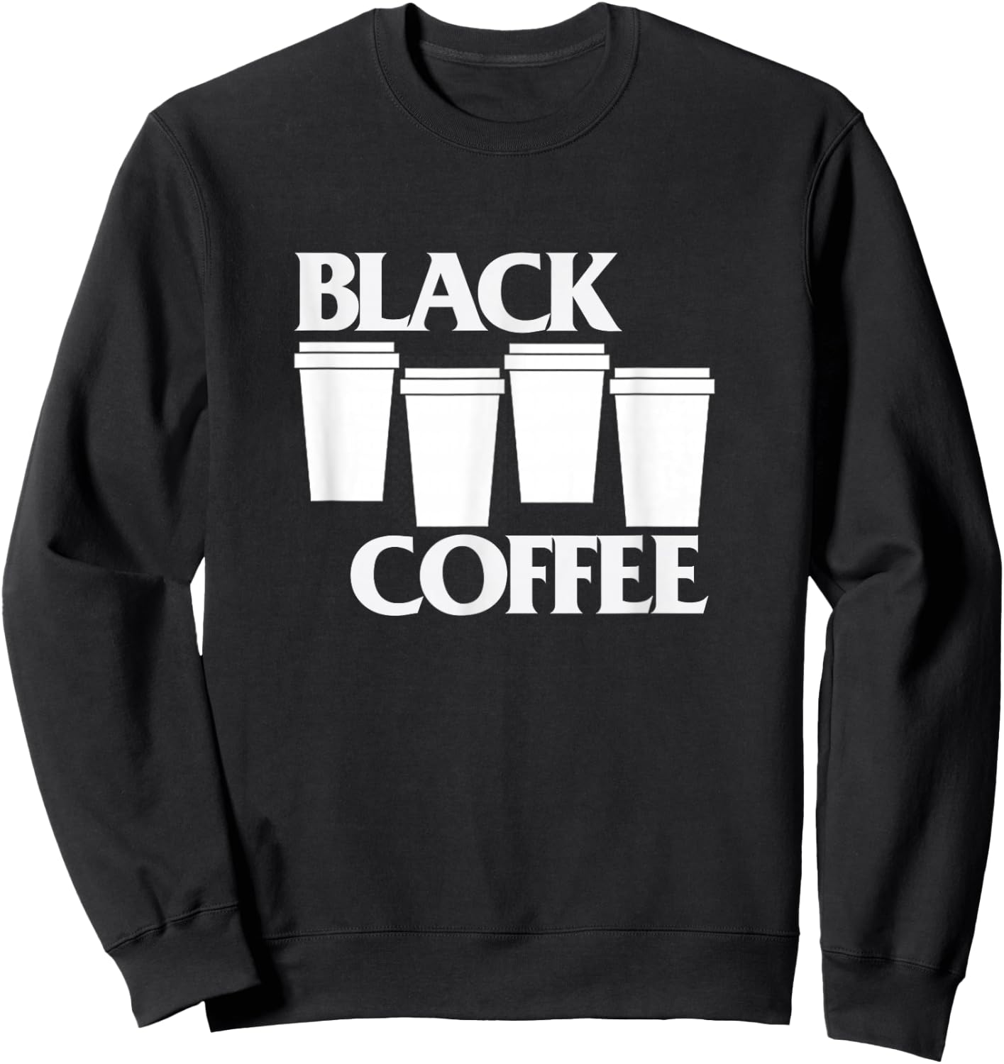 Black Coffee Punk Sweatshirt - Sweatshirt | Black