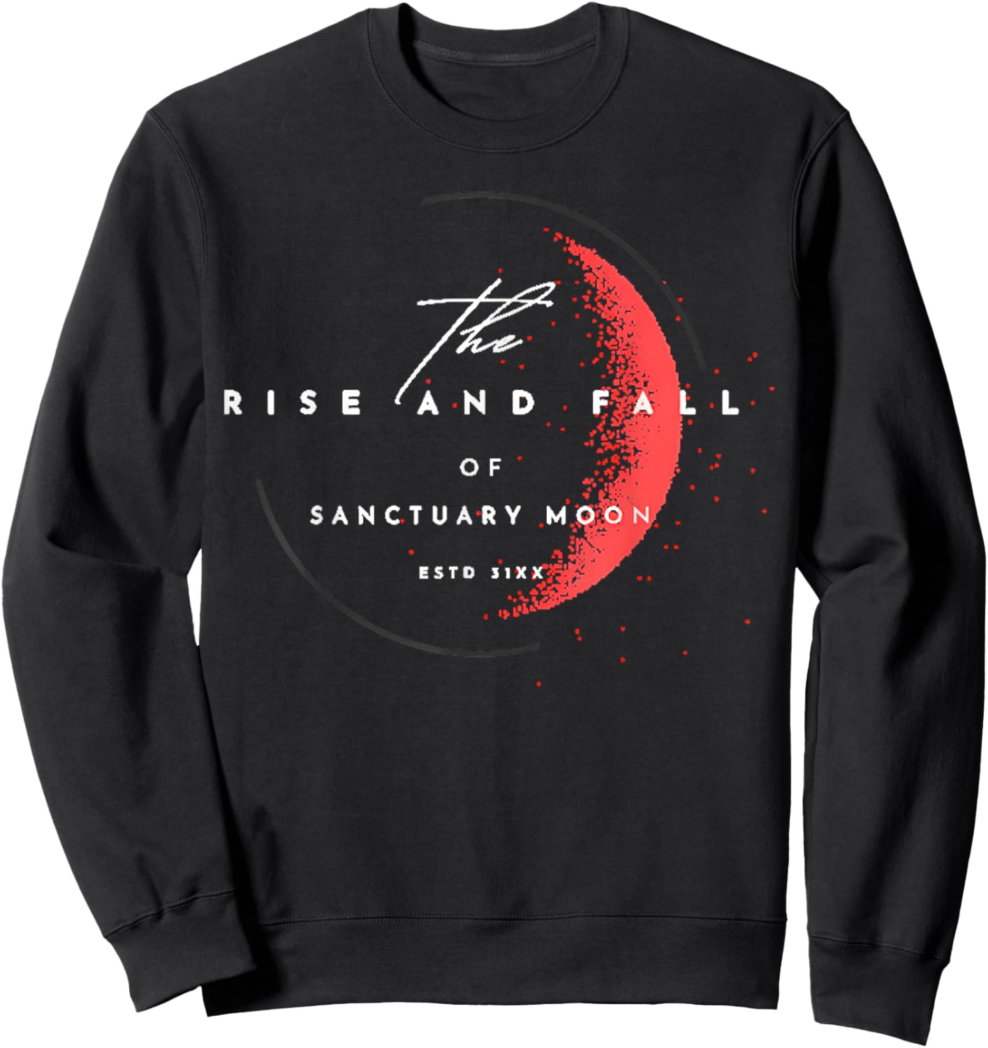 The Rise and Fall of Sanctuary Moon Sweatshirt - Sweatshirt | Black