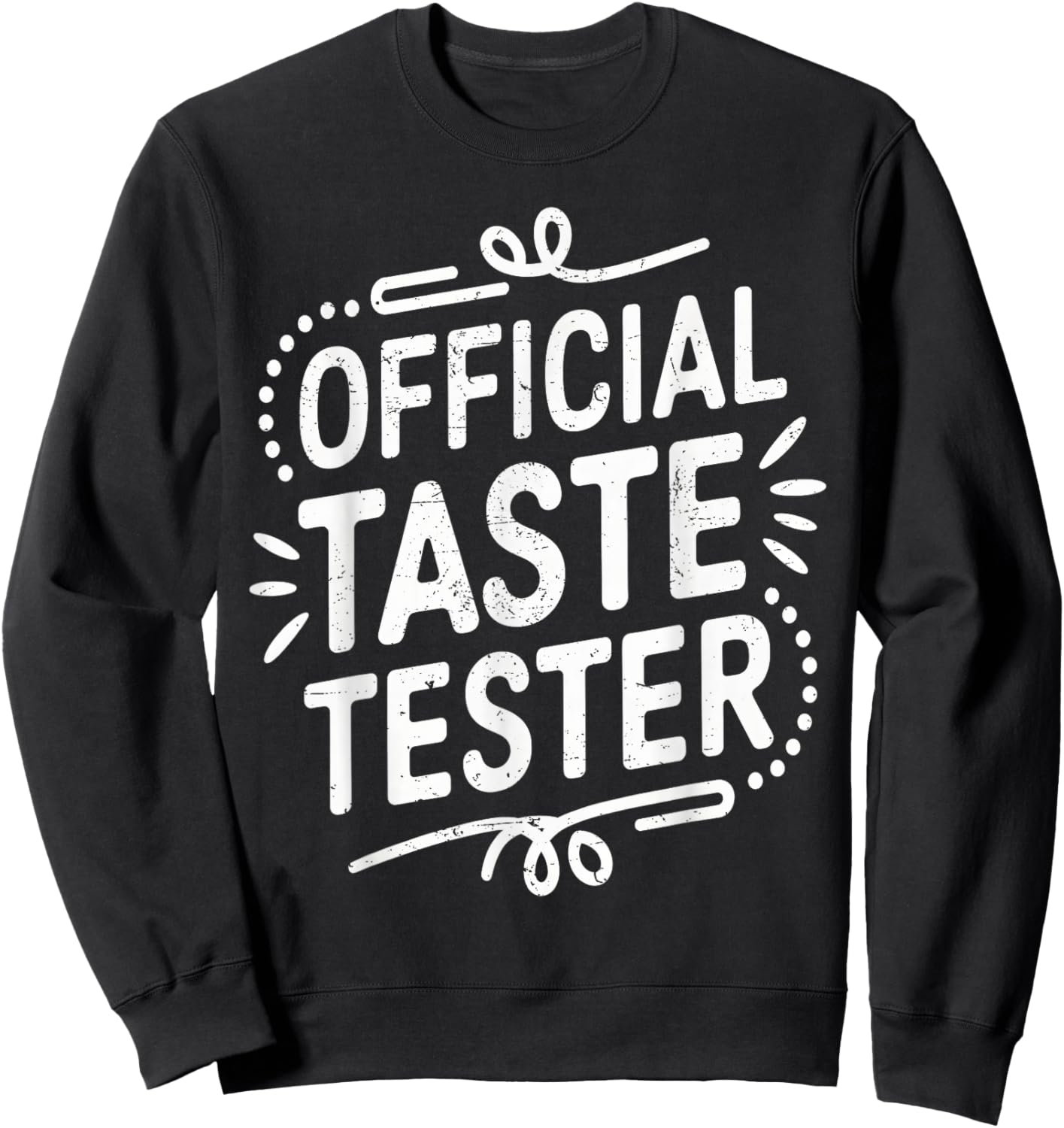 Cook Helper - Official Taste Tester Sweatshirt - Sweatshirt | Black