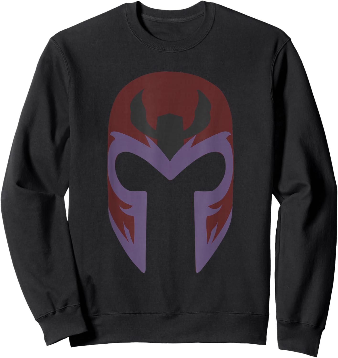 Marvel X-Men Magneto Iconic Helmet Vintage Portrait Sweatshirt - Sweatshirt | Black