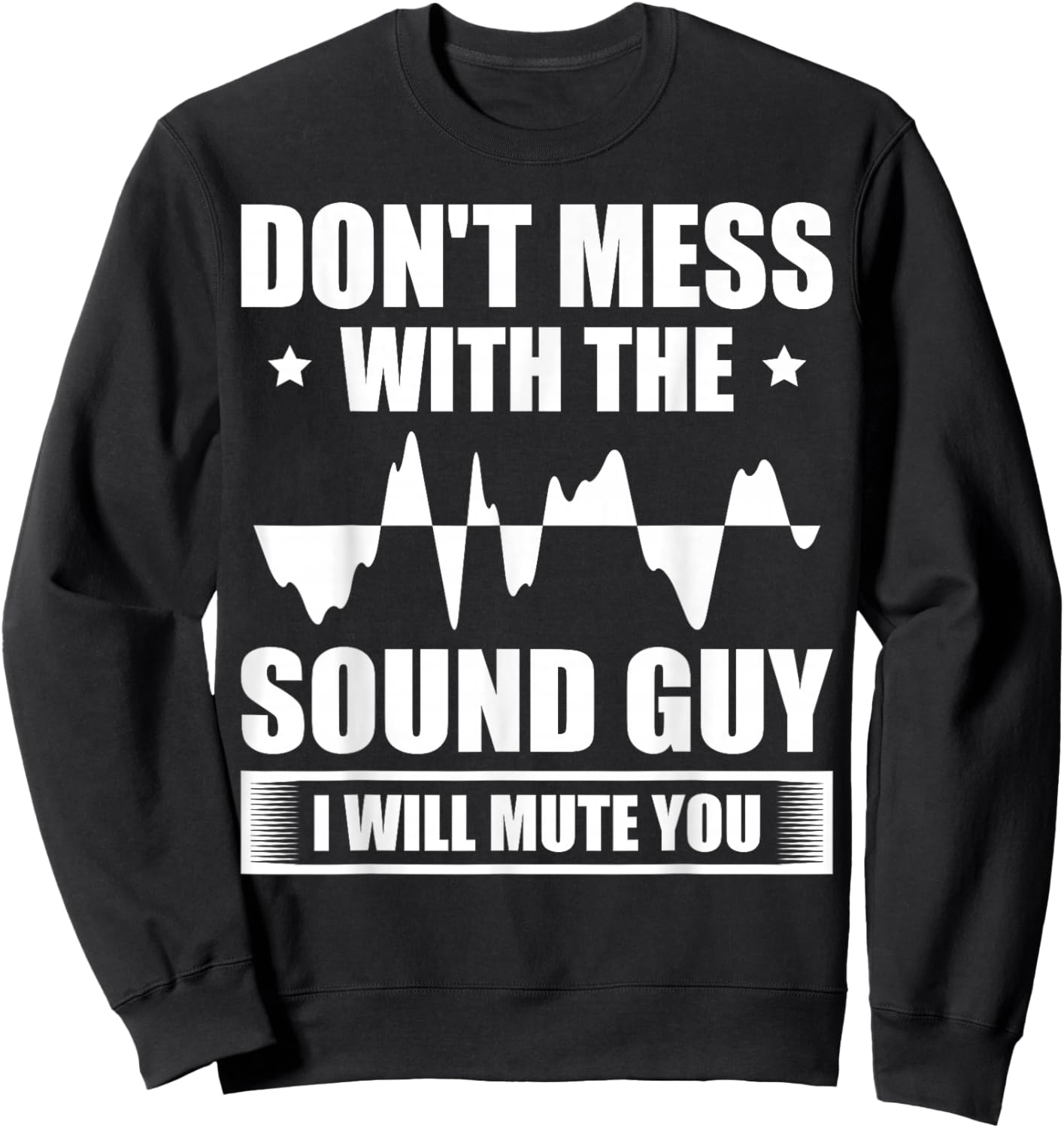 AV Tech Audio Visual Technician Audio Video Technician Sweatshirt - Sweatshirt | Black