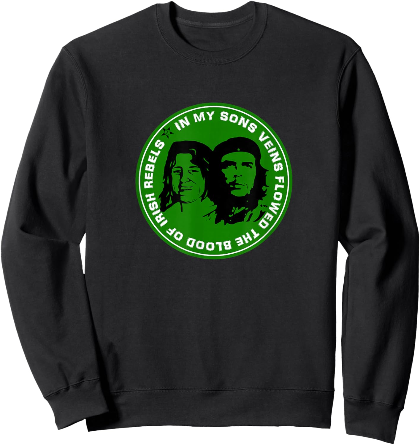 Bobby Sands and Che Guevara Irish Republican Sweatshirt - Sweatshirt | Black