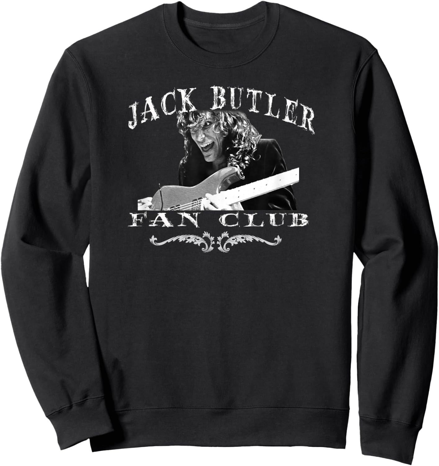 Jack Butler Guitar Music God !!! Awesome Funny Sweatshirt - Sweatshirt | Black