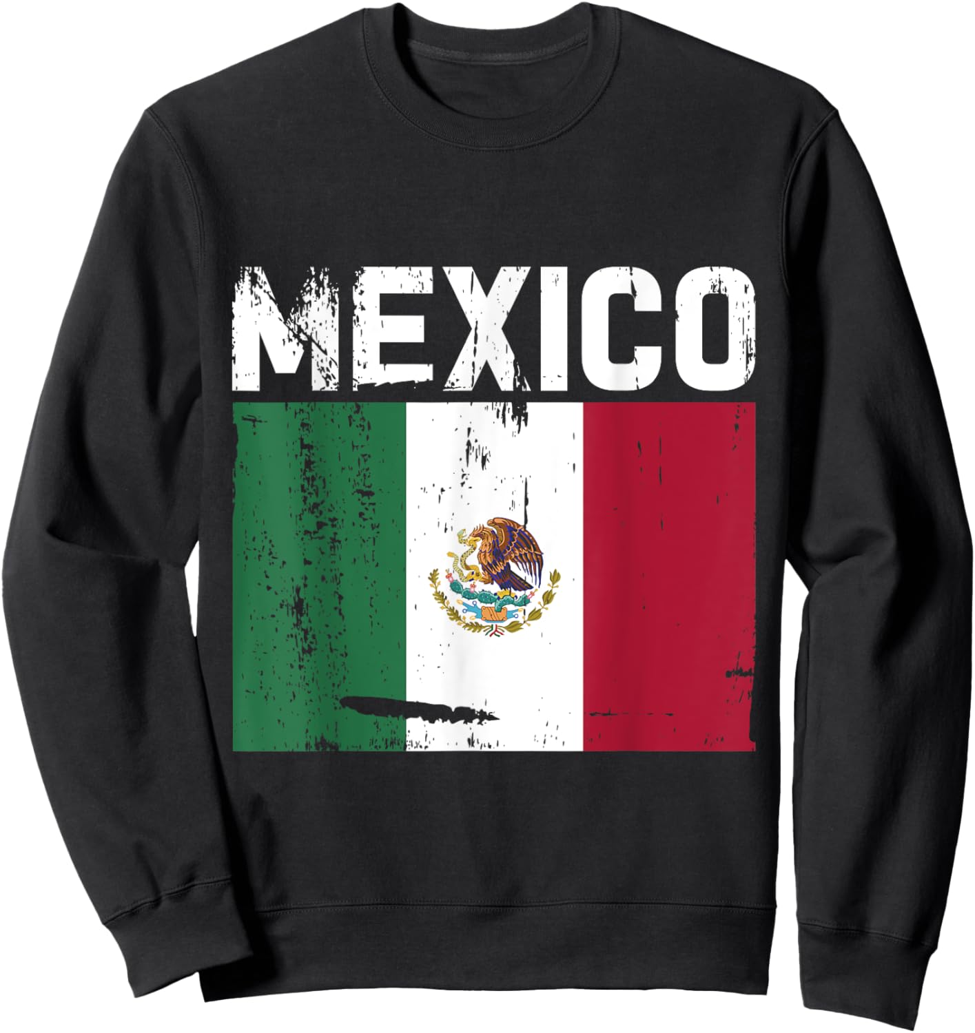 México Mexico Cinco De Mayo Futbol Pride Mexican Sweatshirt - Sweatshirt | Black