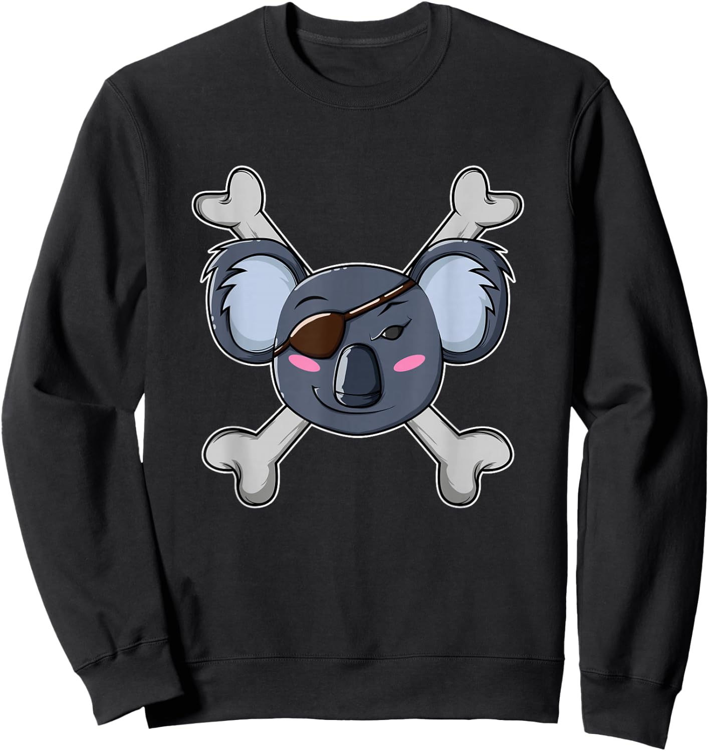 Koala Pirate Sweatshirt - Sweatshirt | Black