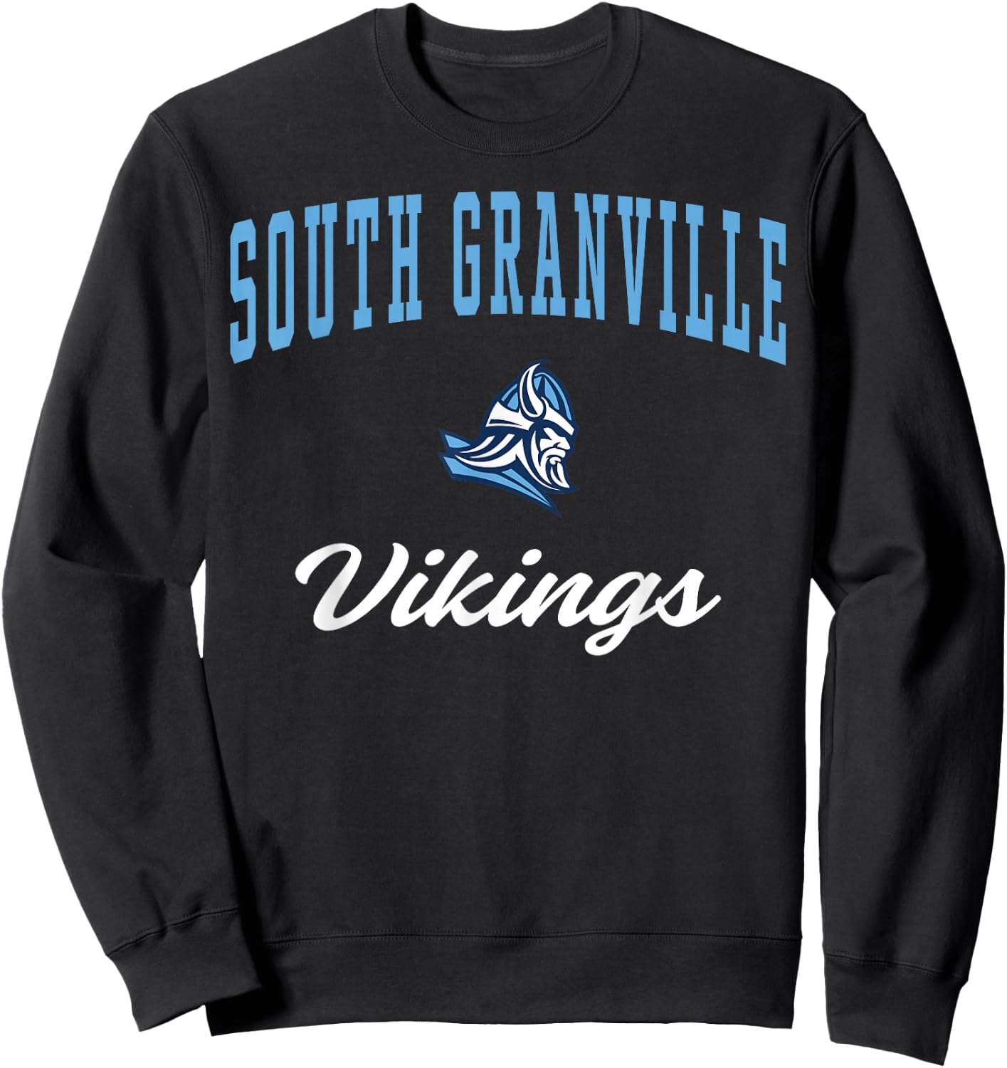 South Granville High School Vikings Sweatshirt - Sweatshirt | Black