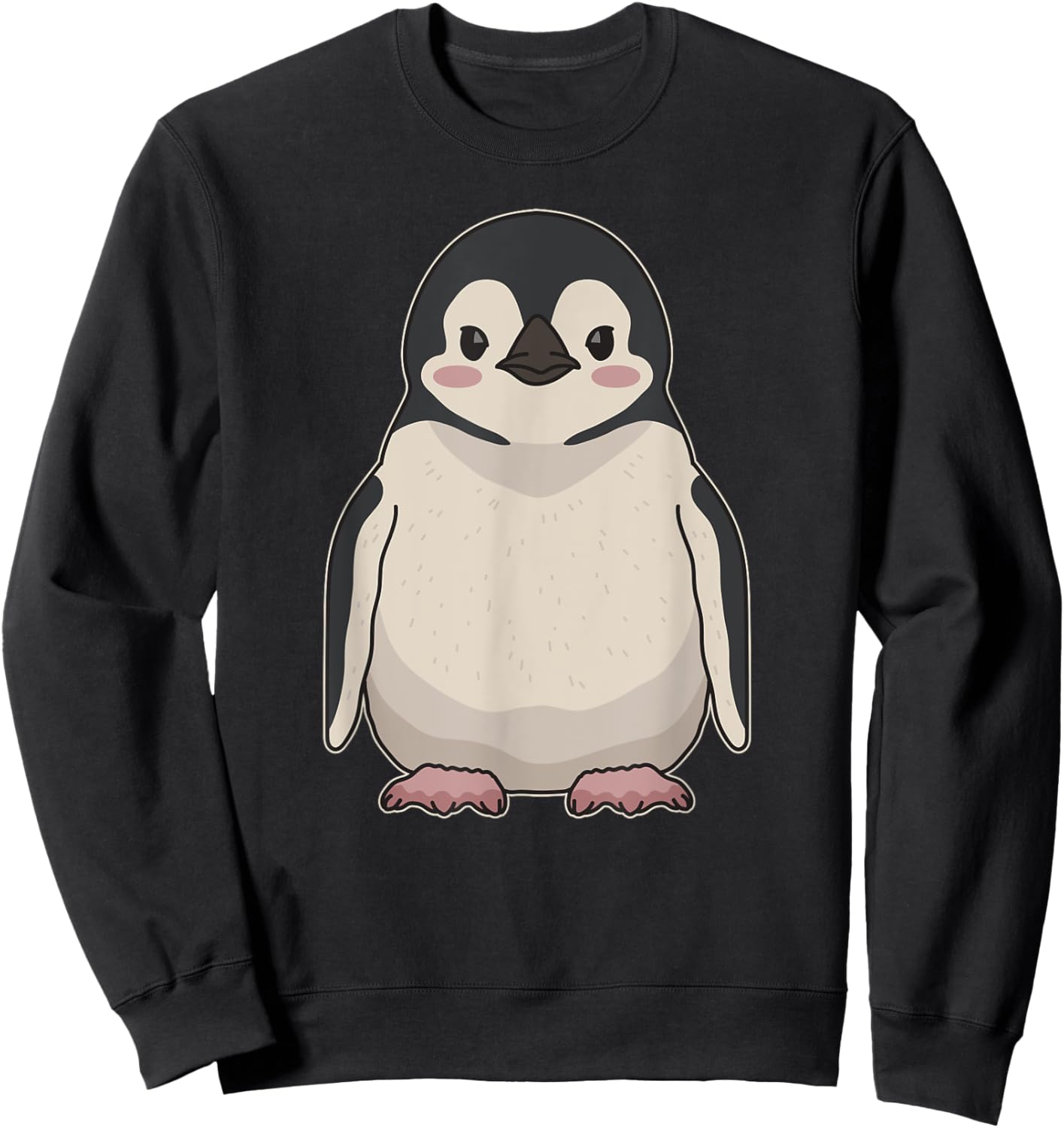 Penguin Lovers | Cute Penguins Sweatshirt - Sweatshirt | Black