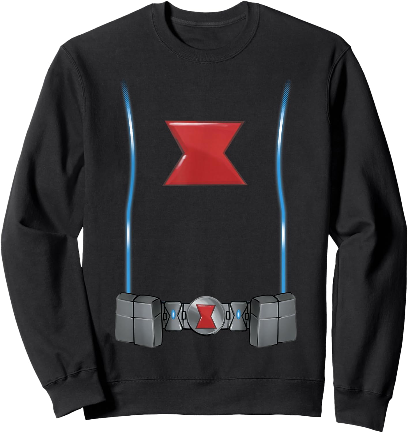 Marvel Comics Avengers Halloween Black Widow Spy Costume Sweatshirt - Sweatshirt | Black