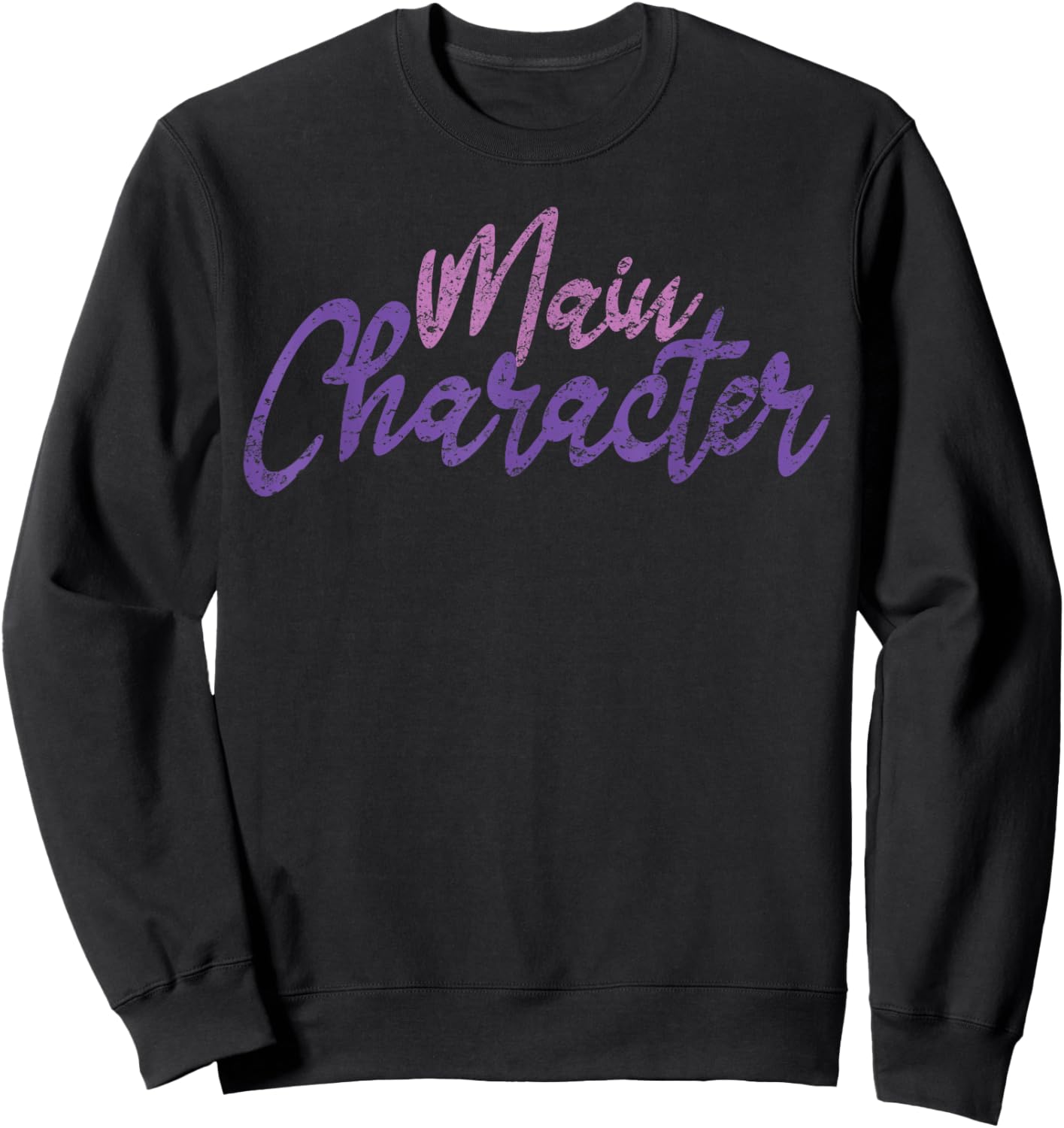 Cool Writing Character main protagonist Sweatshirt - Sweatshirt | Black