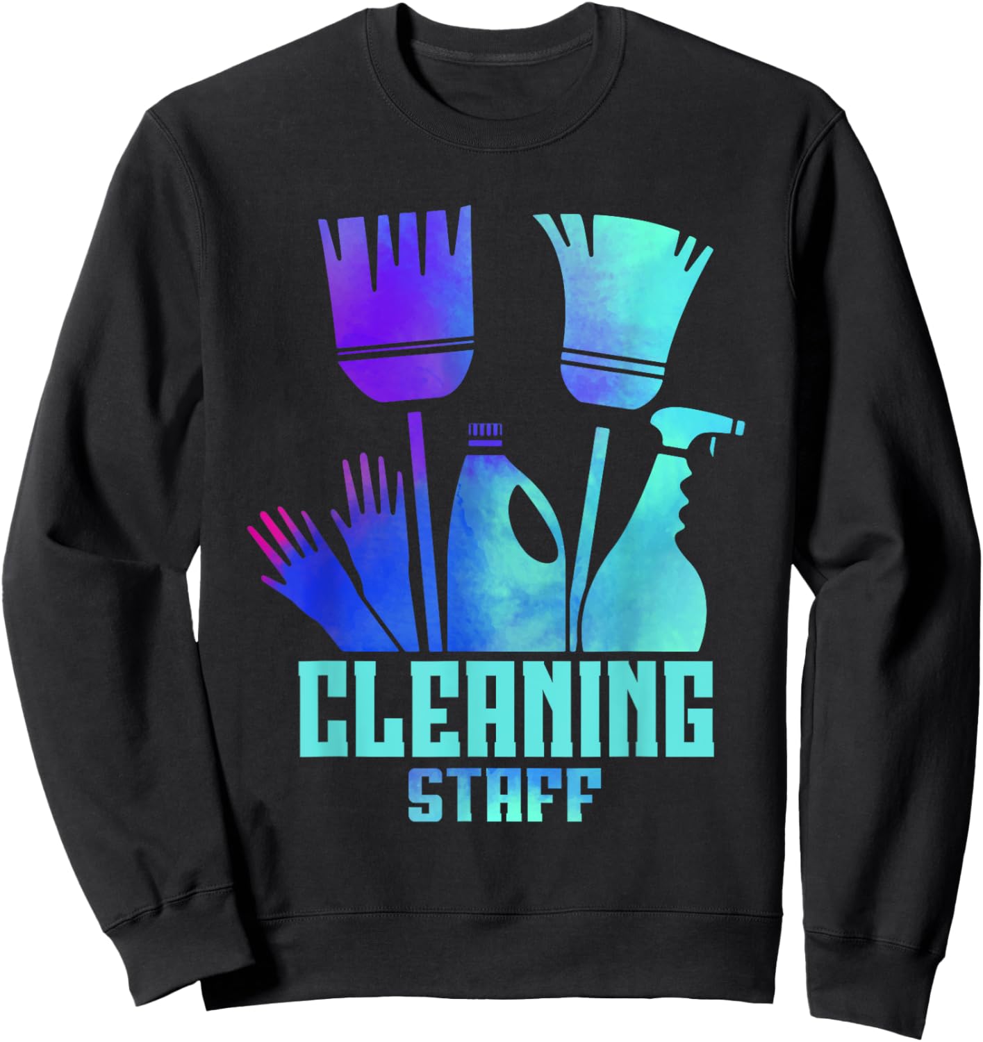Housekeeper Housekeeping Cleaning Lady Cleaning Staff Sweatshirt - Sweatshirt | Black