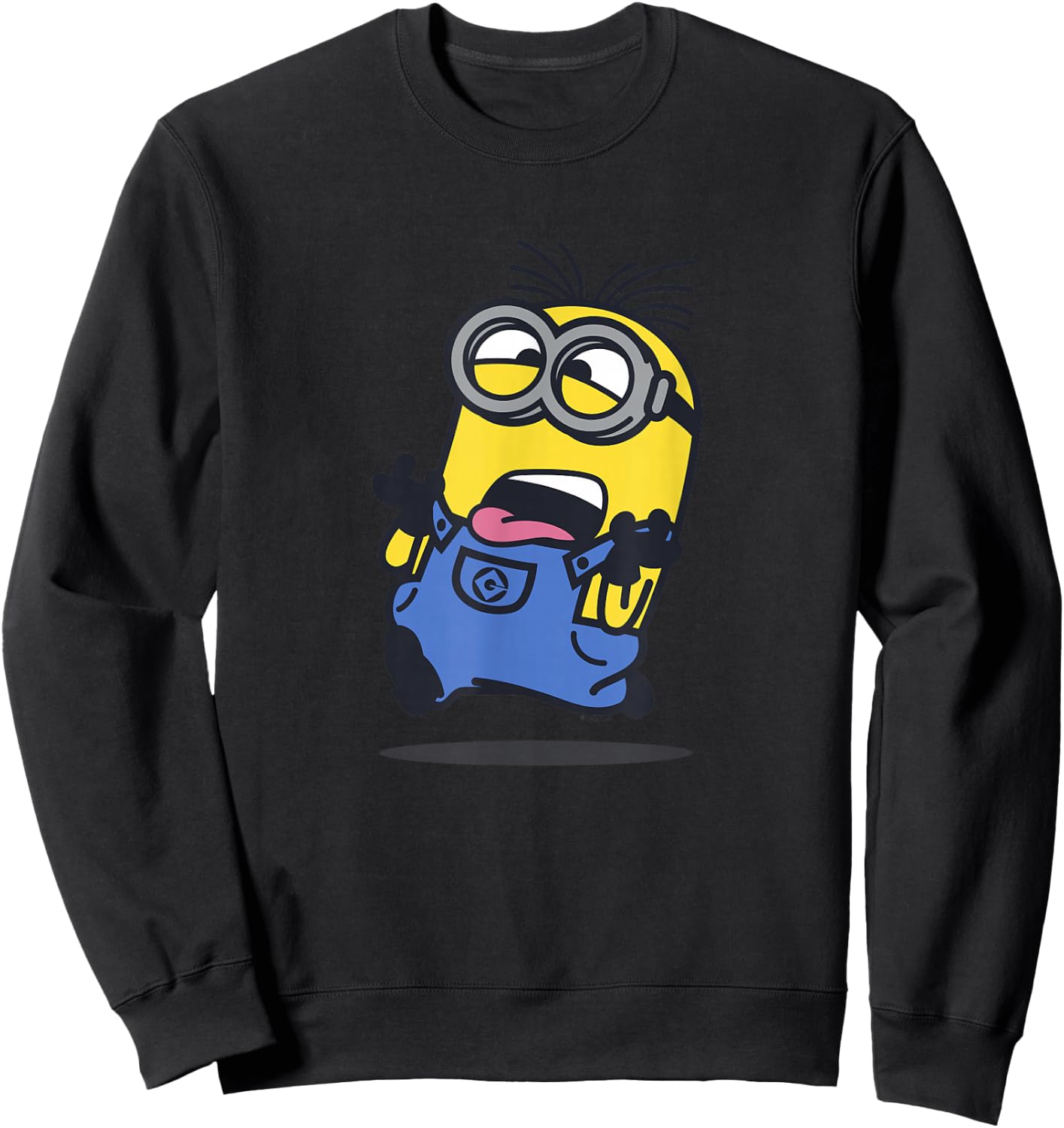 Despicable Me Minions Running Away Portrait Sweatshirt - Sweatshirt | Black