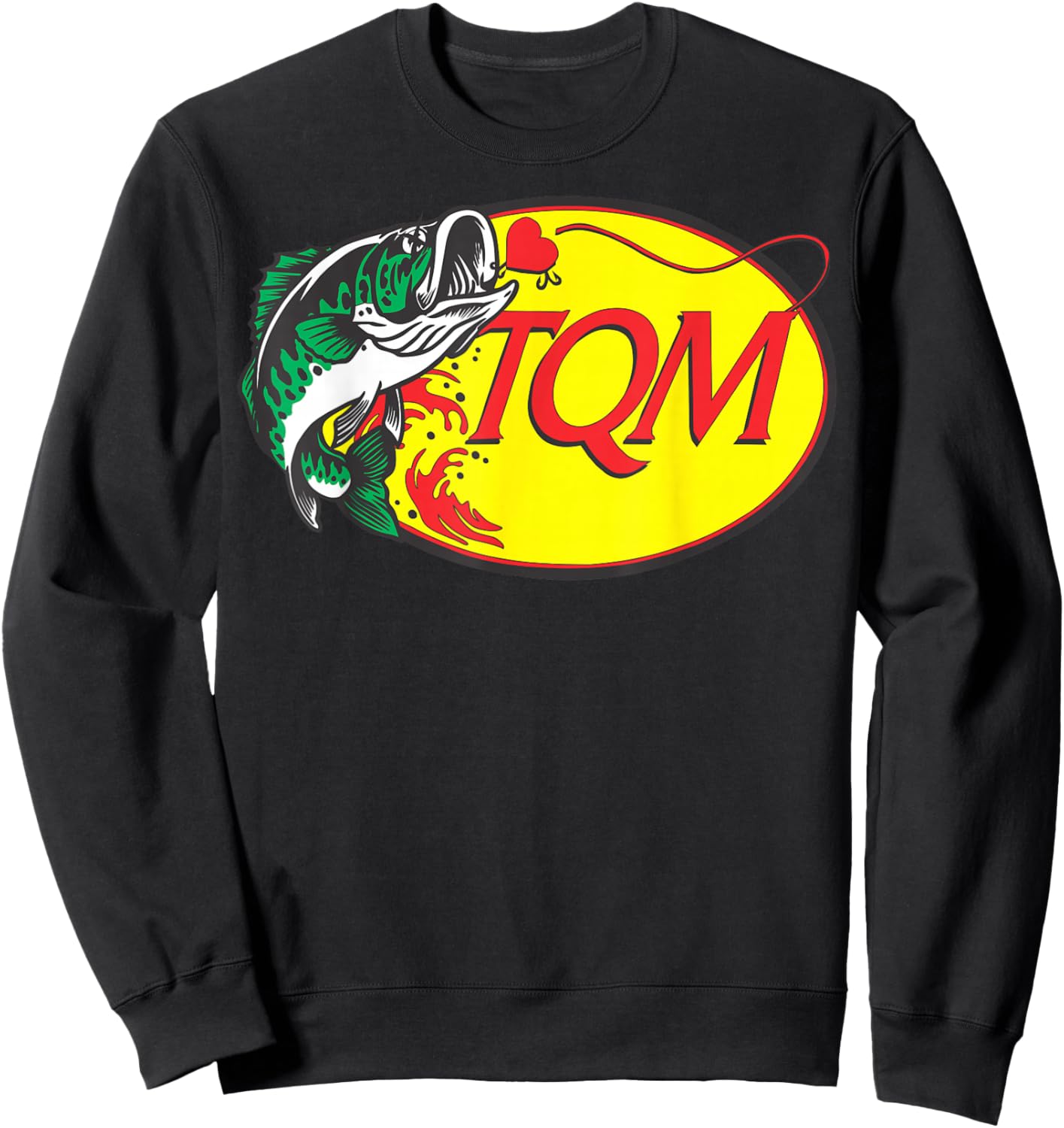 TQM Belico Regional Mexican Tumbado Te Quiero Mucho Sweatshirt - Sweatshirt | Black