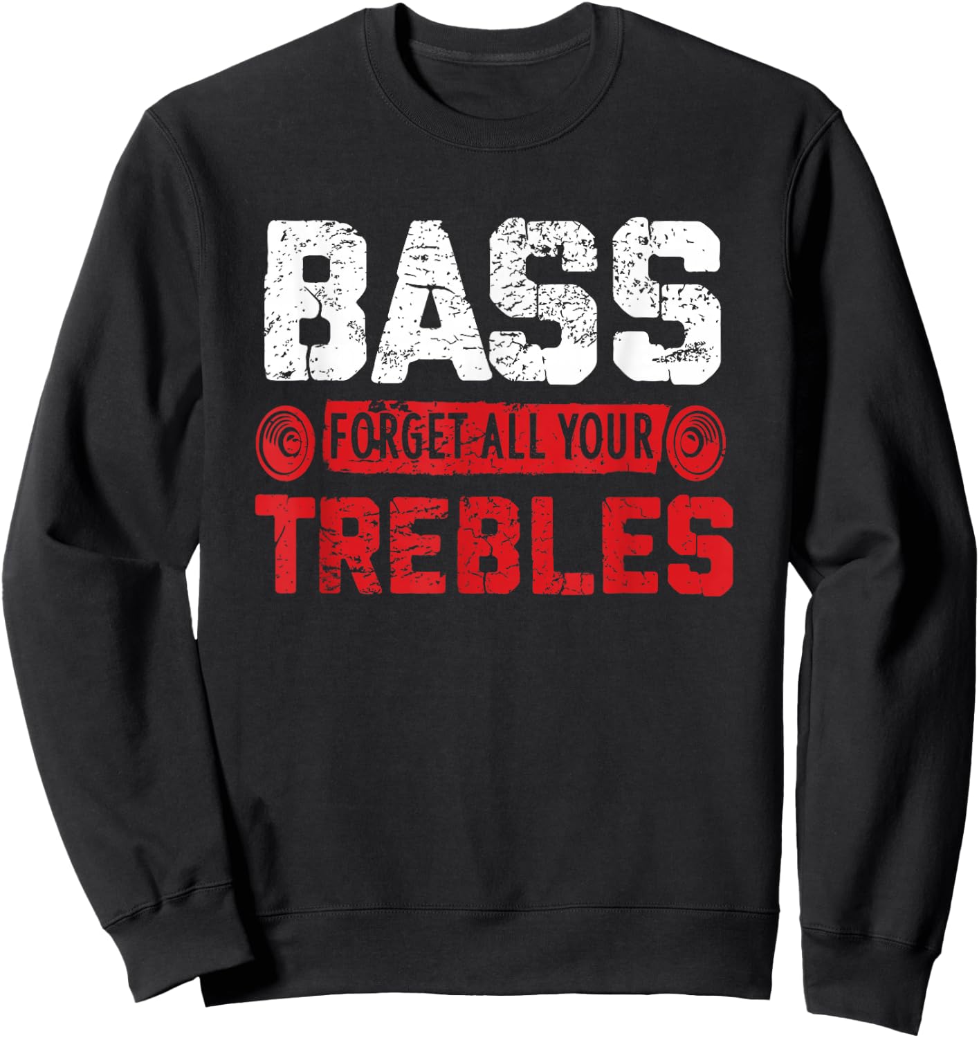 Funny Customized Car Bass Sound Gift, Car Audio, Car Stereo Sweatshirt - Sweatshirt | Black