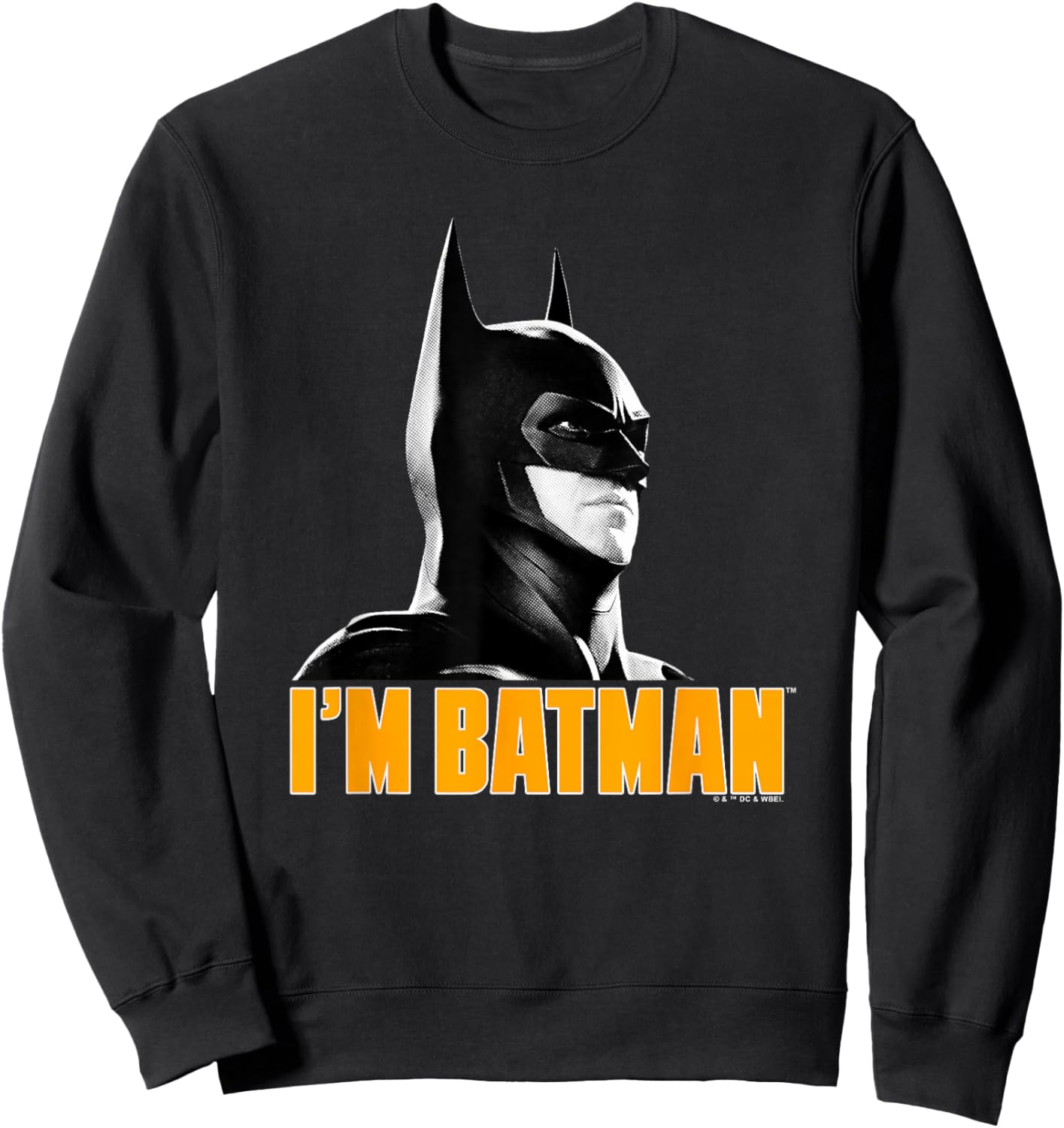 The Flash Movie Batman Portait Sweatshirt - Sweatshirt | Black