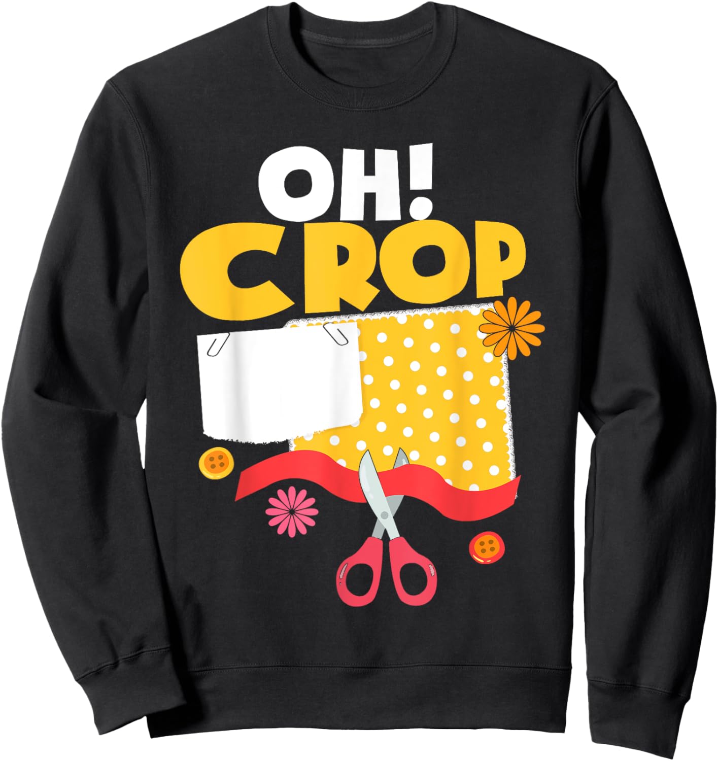 Scrapbooking teen girl funny Scrapbook kids Sweatshirt - Sweatshirt | Black