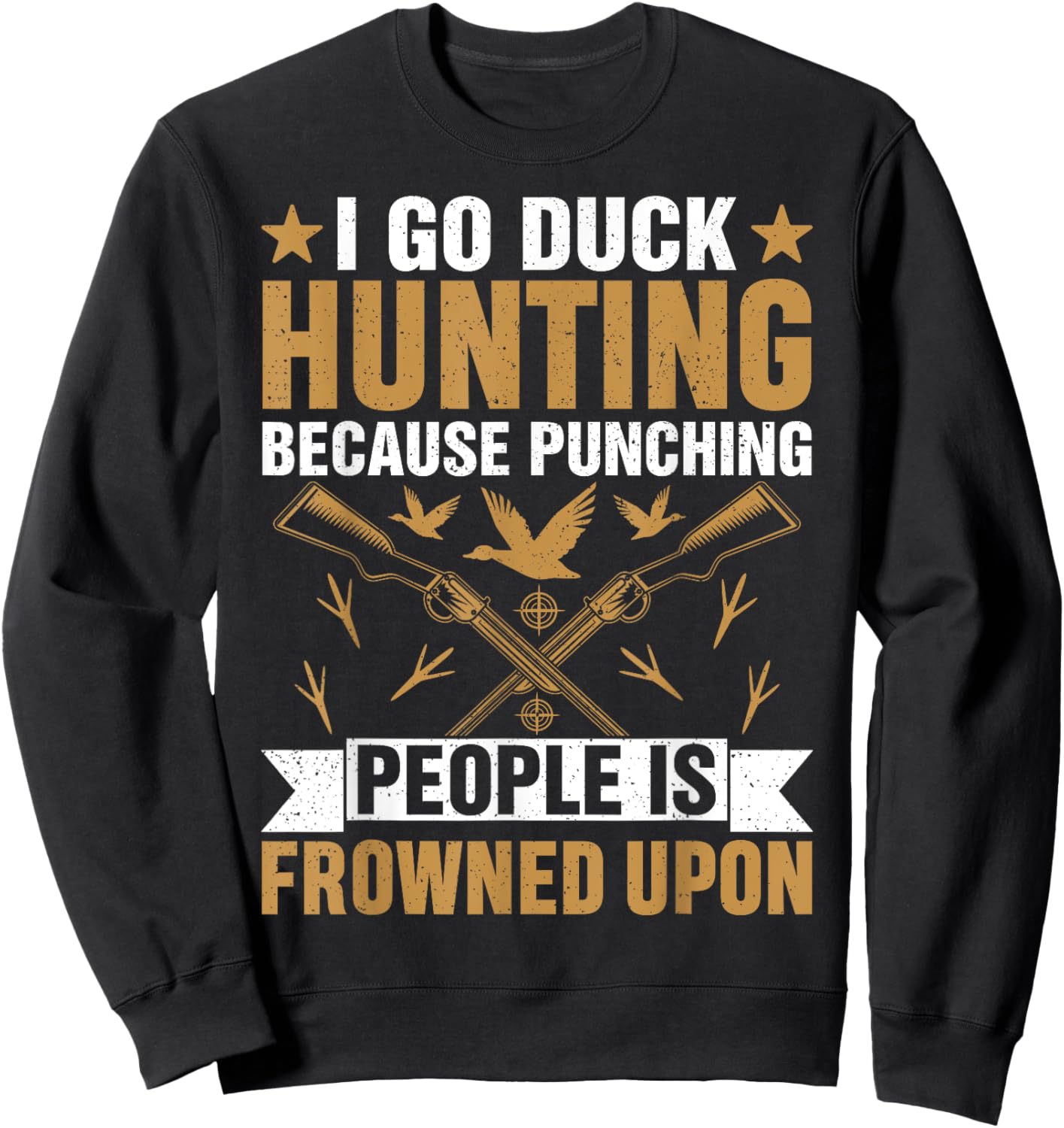 Duck Hunting Sweatshirt - Sweatshirt | Black