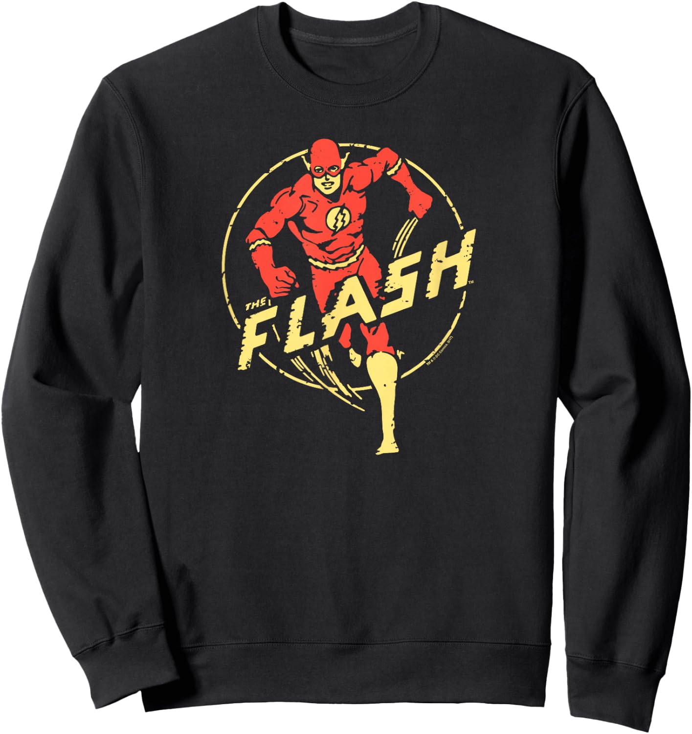 The Flash Flash Comics Sweatshirt - Sweatshirt | Black