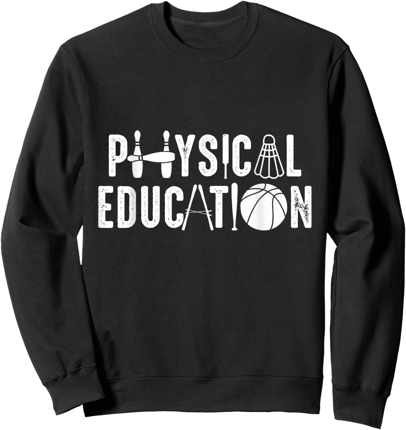 Physical Education Teacher Favorite Basketball Teaching Sweatshirt - Sweatshirt | Black