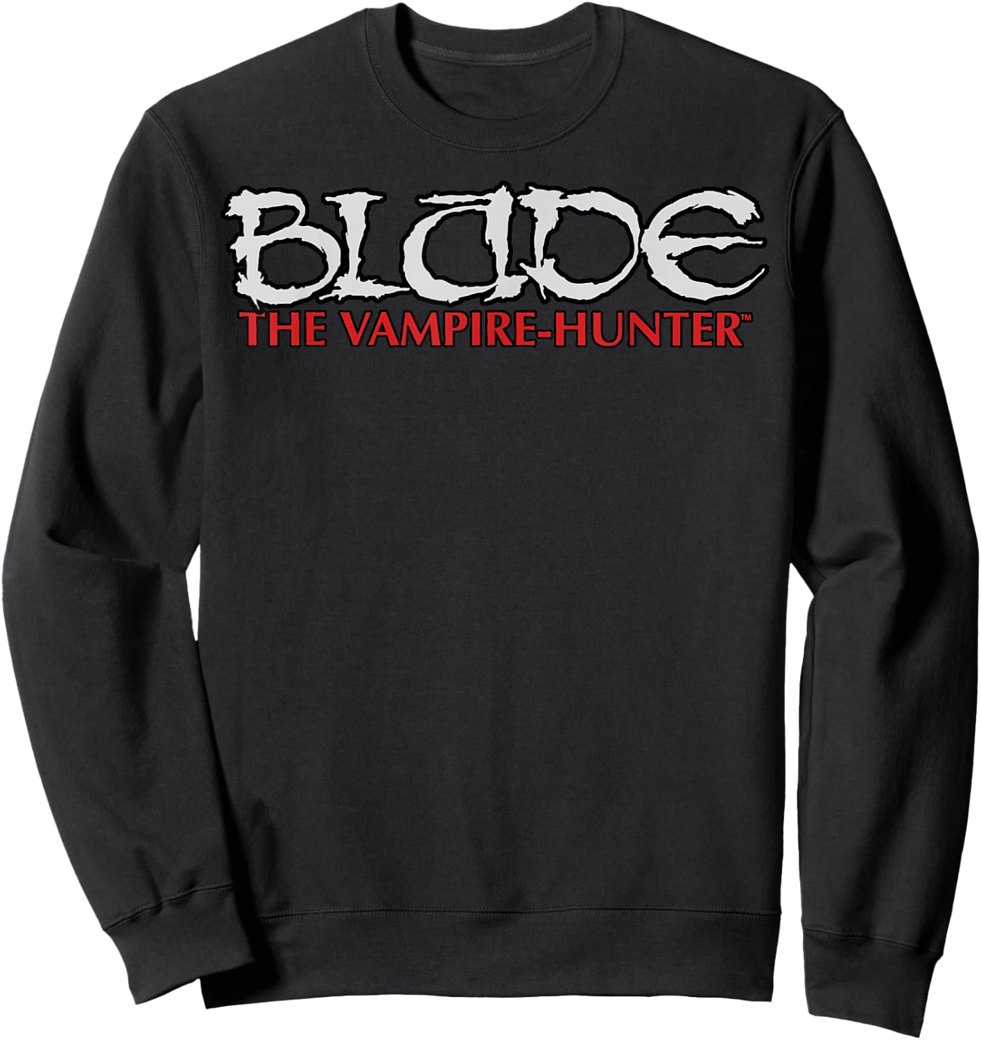 Marvel Blade The Vampire Hunter Logo Sweatshirt - Sweatshirt | Black