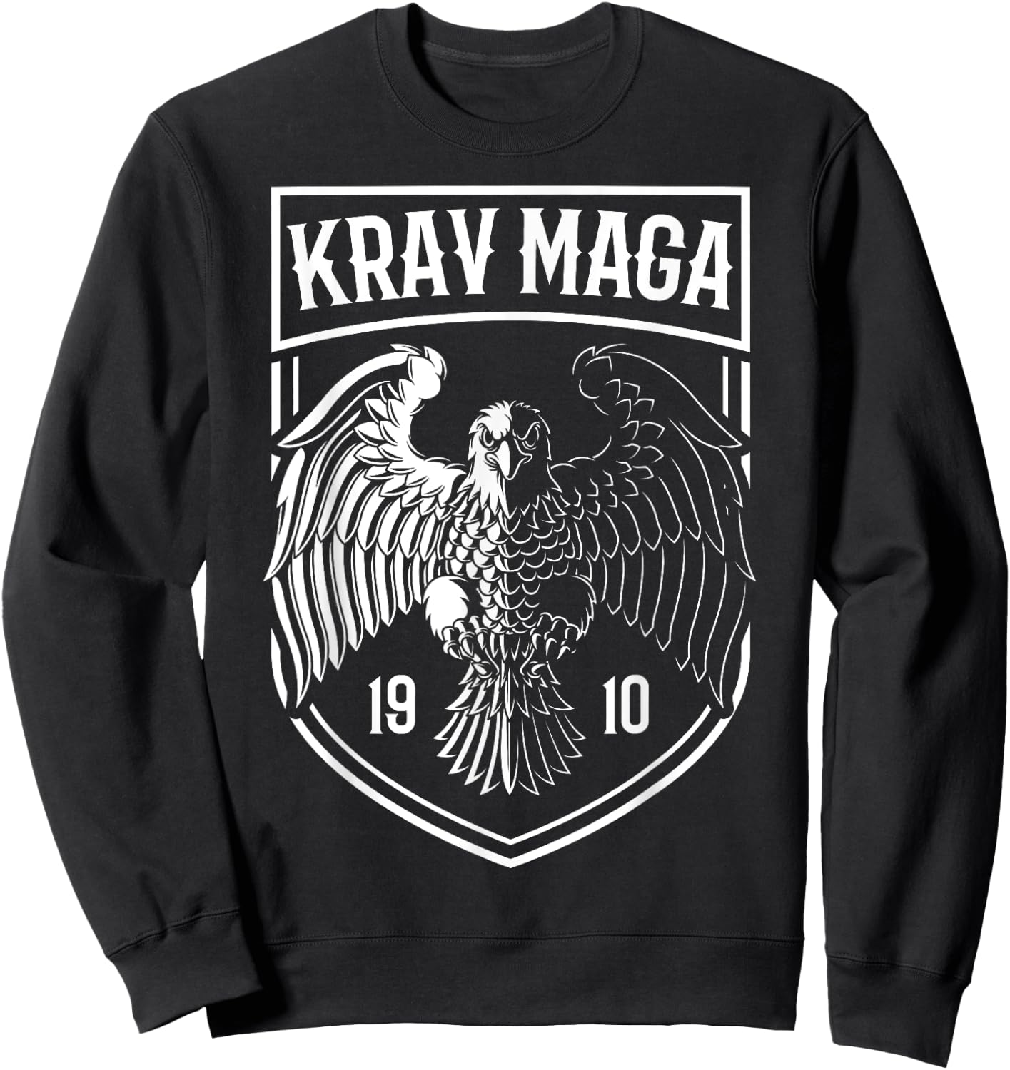Eagle Krav Maga - Combat and Self Defense Gifts Sweatshirt - Sweatshirt | Black