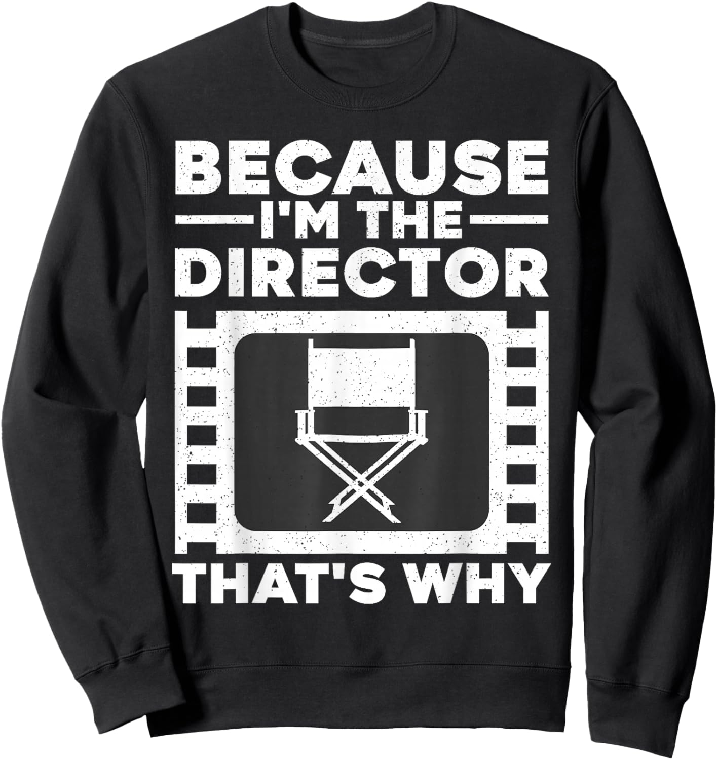 Funny Movie Director Women Filmmaker Film Producer Sweatshirt - Sweatshirt | Black