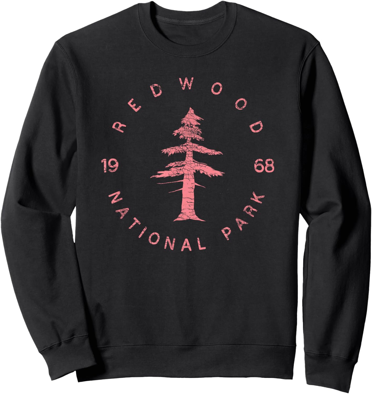 Redwood National Park Shirt Redwood Forest US Parks Sweatshirt - Sweatshirt | Black