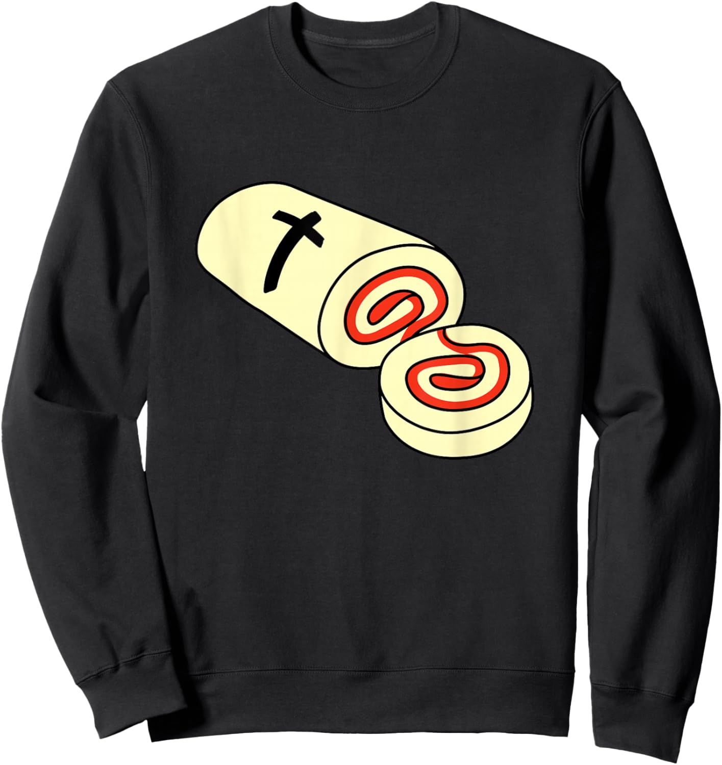 Funny Halloween Costume Realistic Jelly Roll Music Pun Sweatshirt - Sweatshirt | Black