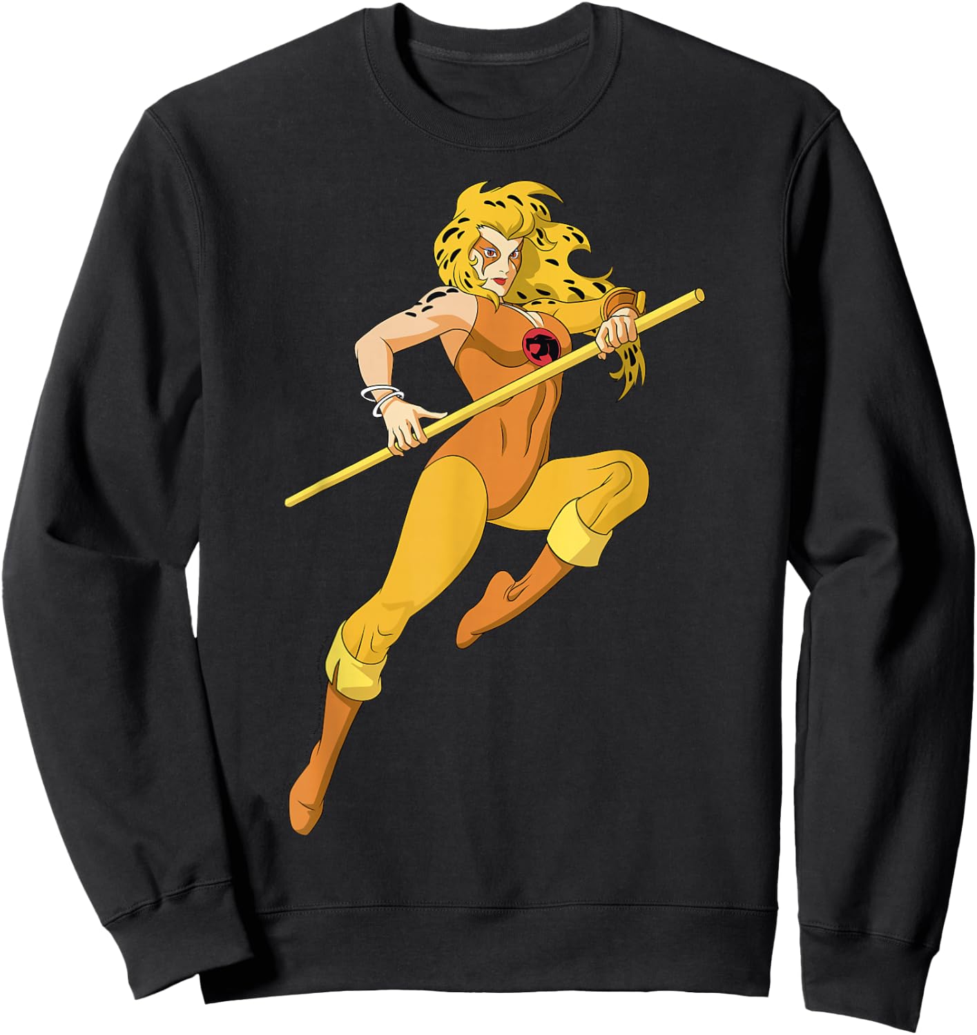 Thundercats Cheetara Portrait Small Sweatshirt - Sweatshirt | Black