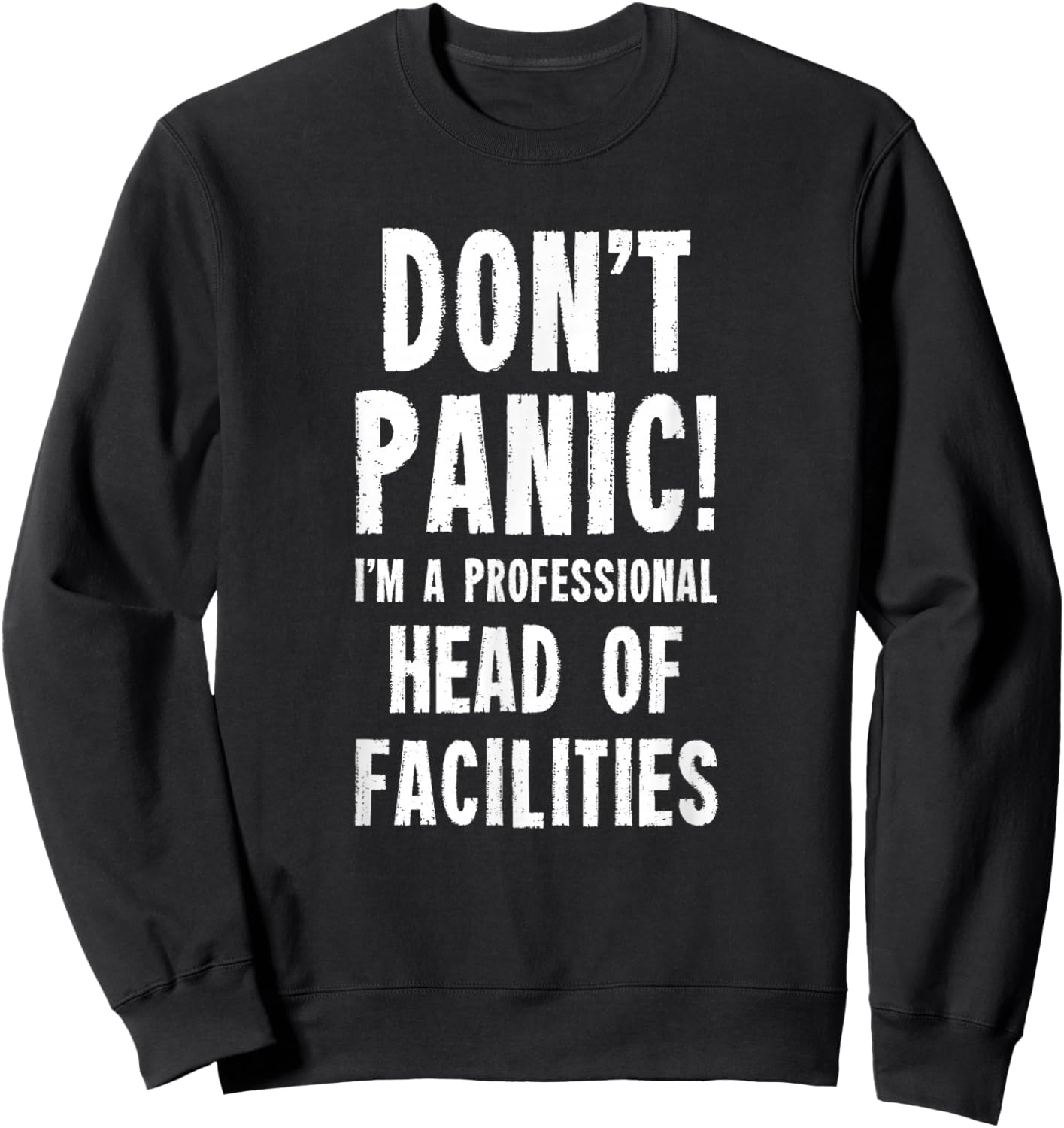 Head Of Facilities Sweatshirt - Sweatshirt | Black